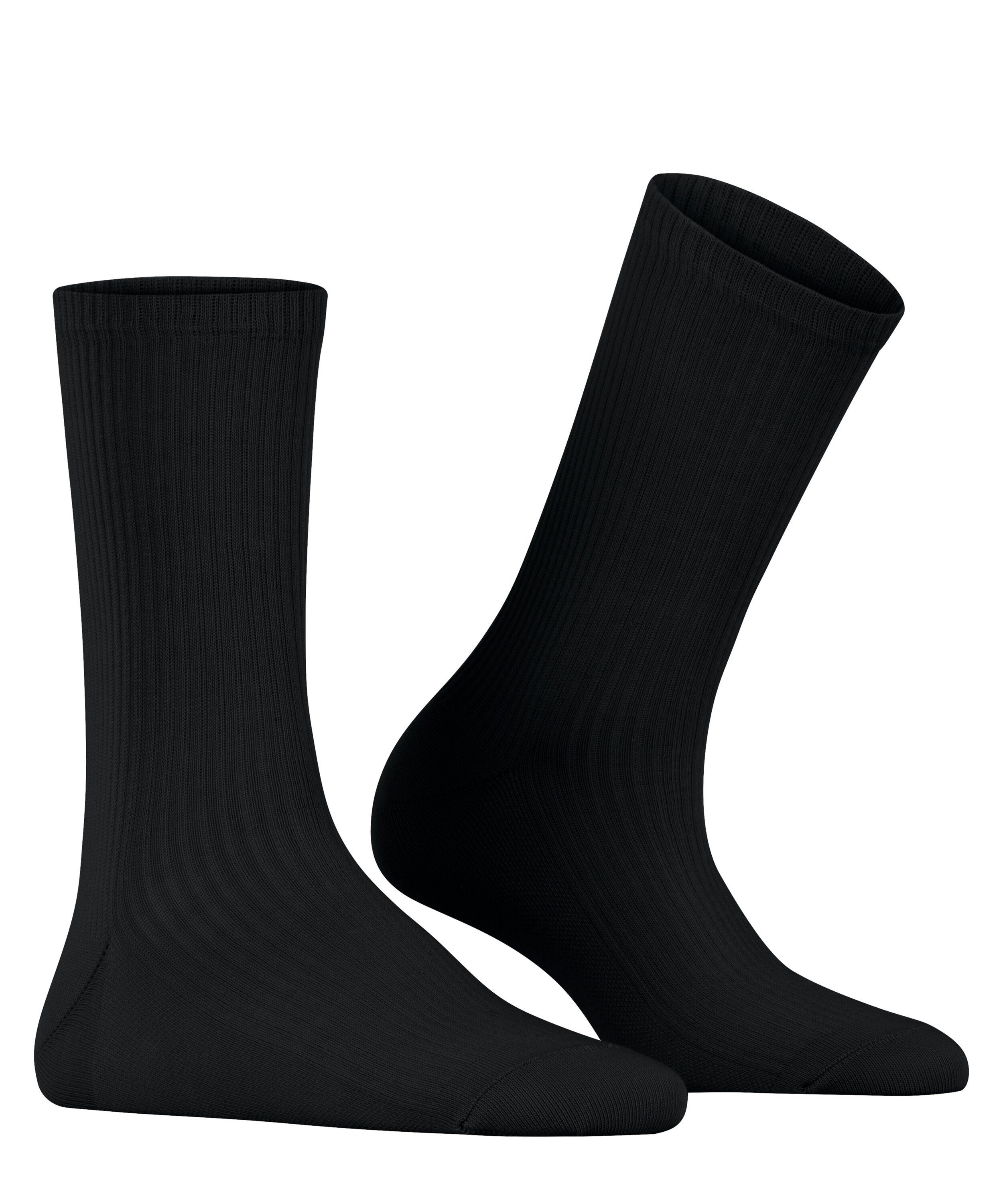 Socken black (3000) York Burlington (1-Paar)