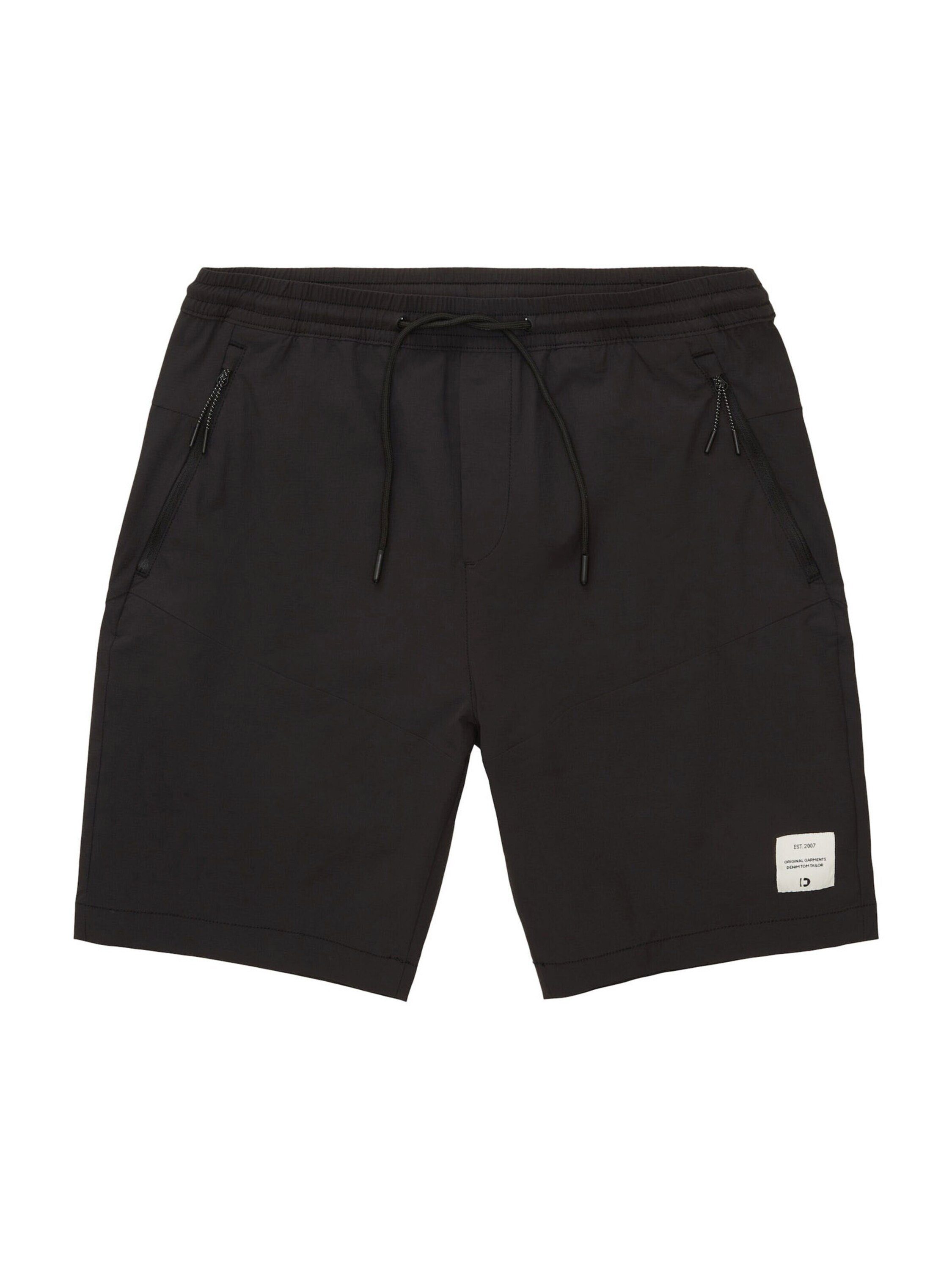 TOM TAILOR Denim Shorts (1-tlg) black