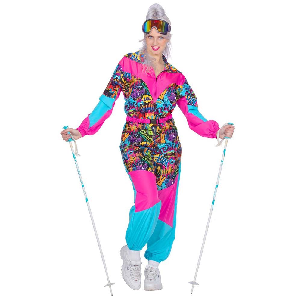 Wilbers Kostüm Retro Ski Anzug 80´s