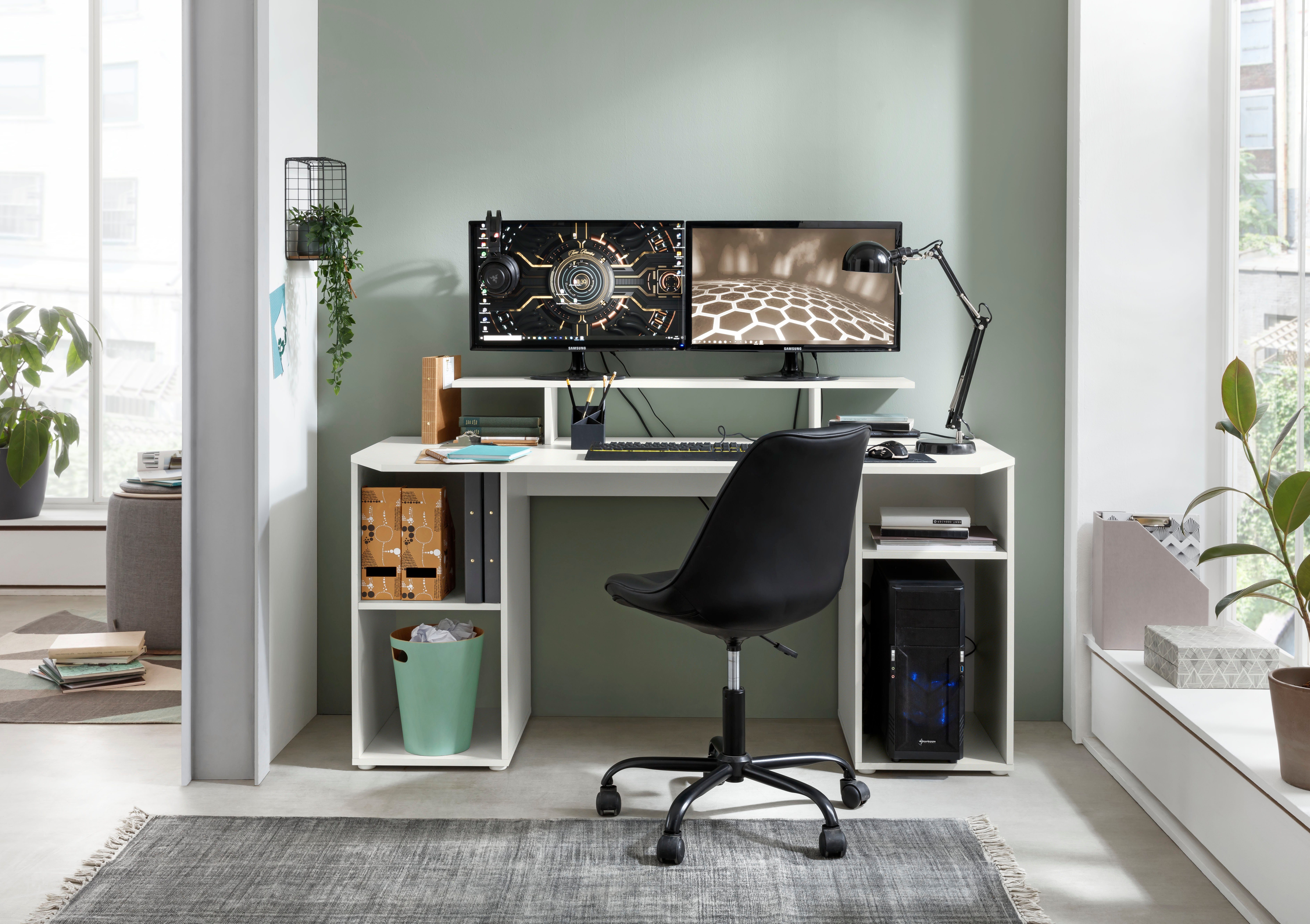 borchardt Möbel Gamingtisch Tippy, Breite 160 cm, Schreibtisch mit viel Sta günstig online kaufen