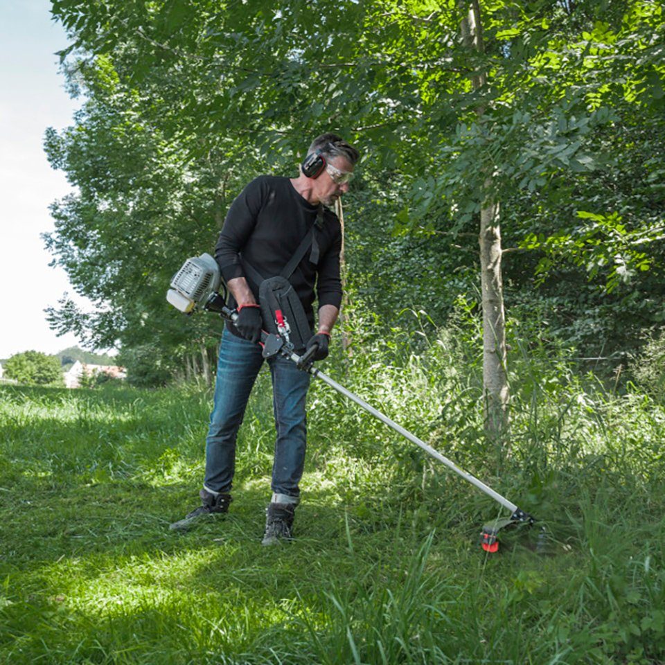 AL-KO Benzin-Motorsense BC 330 L, 25 cm Arbeitsbreite Messer, 41 cm Arbeitsbreite Faden