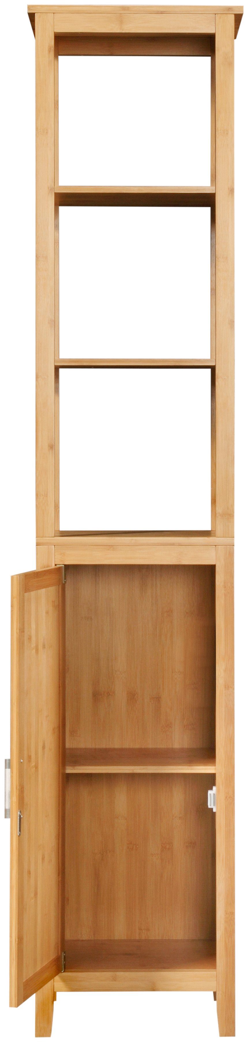 KONIFERA Hochschrank »Bambus New«, Badschrank 40 cm breit online kaufen