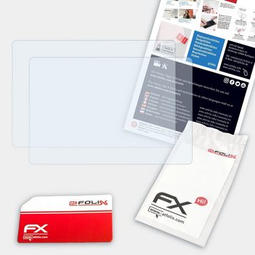 atFoliX Schutzfolie Displayschutz für Raspberry Pi RasPad 3, (2 Folien), Ultraklar und hartbeschichtet