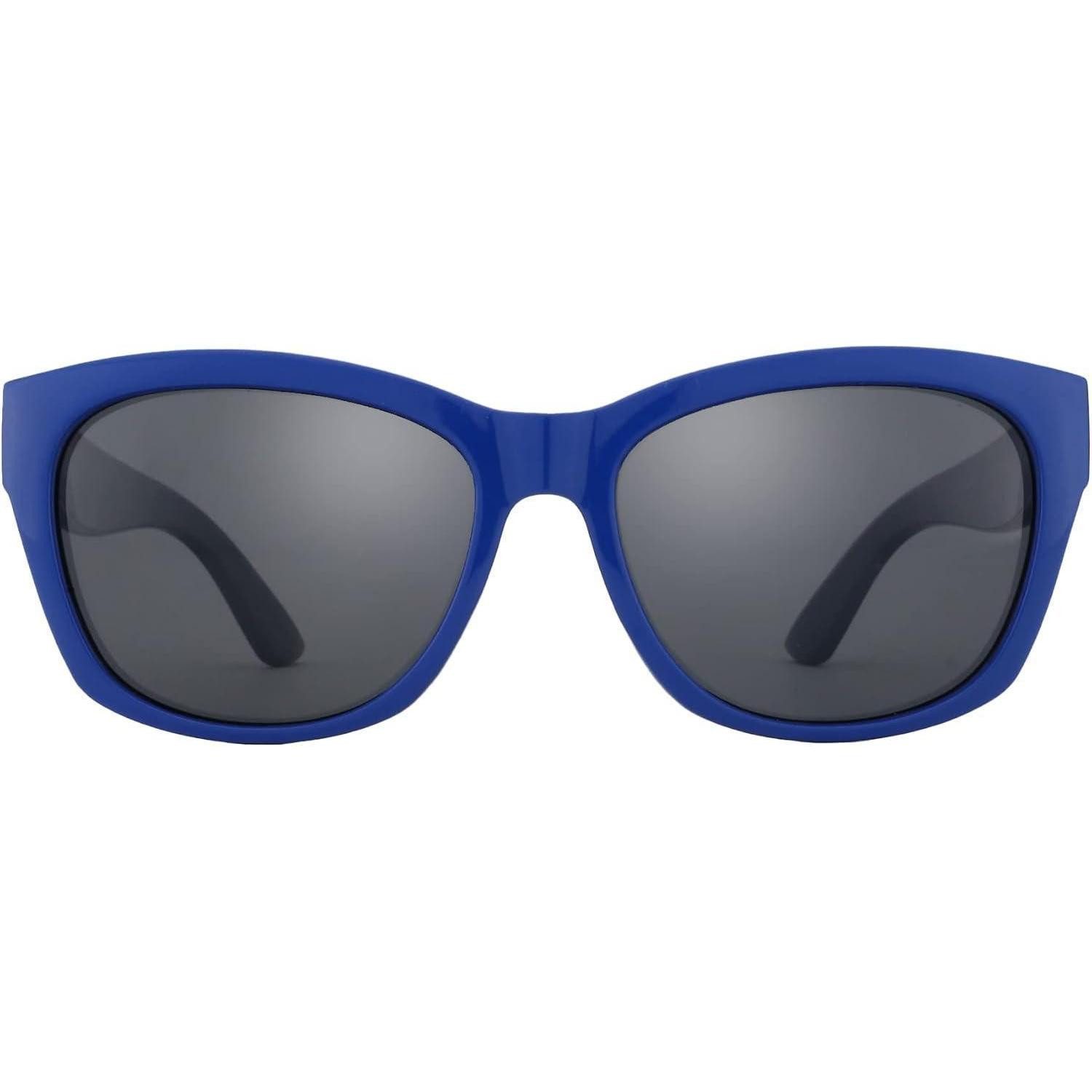 LuxusKollektion Retrosonnenbrille Sonnenbrille Cat Eye Damen Polarisiert UV Blau Rahmen Grau Linse