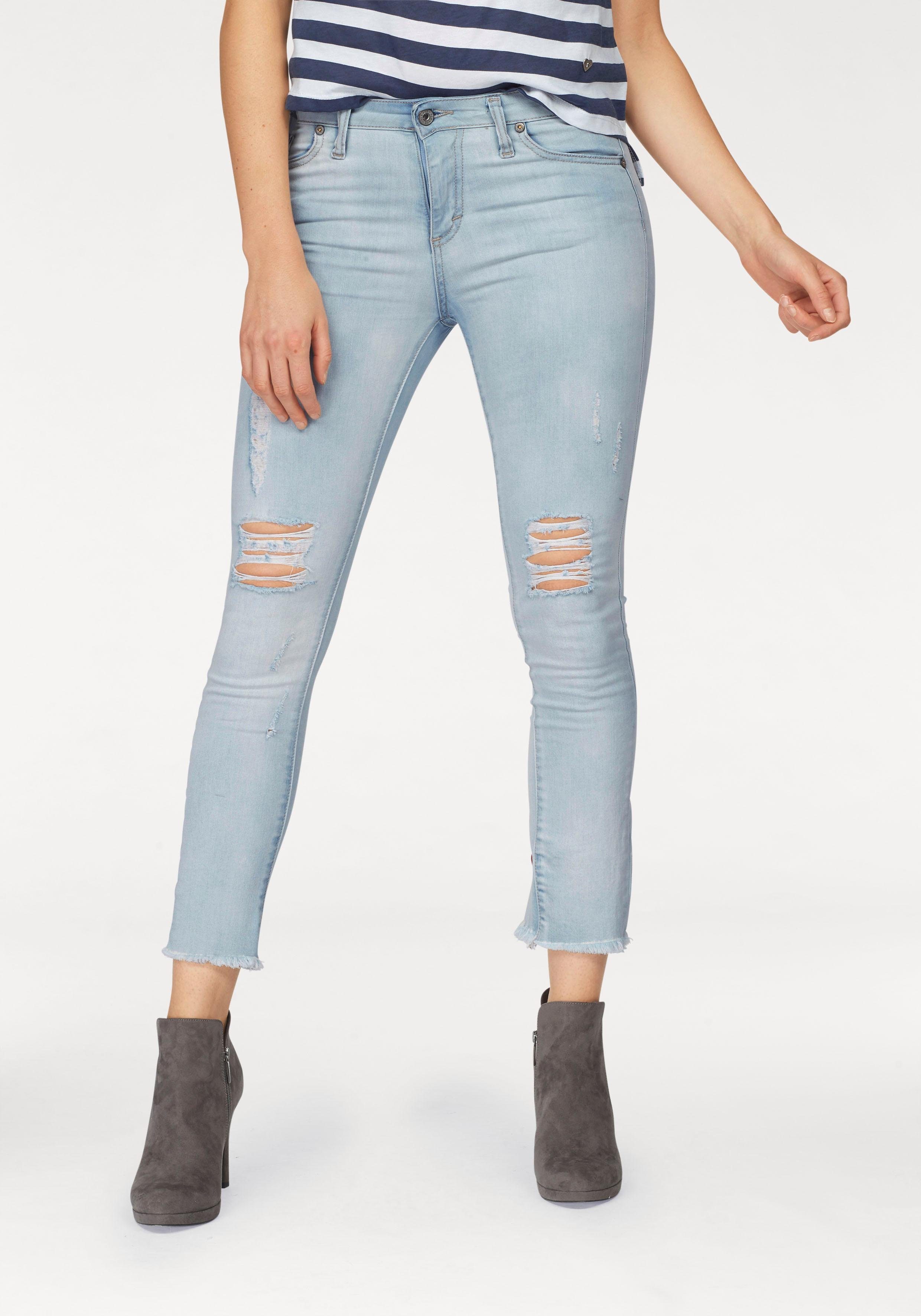 Please Jeans Skinny-fit-Jeans »P78L« mit Gesäßstickerei online kaufen ...