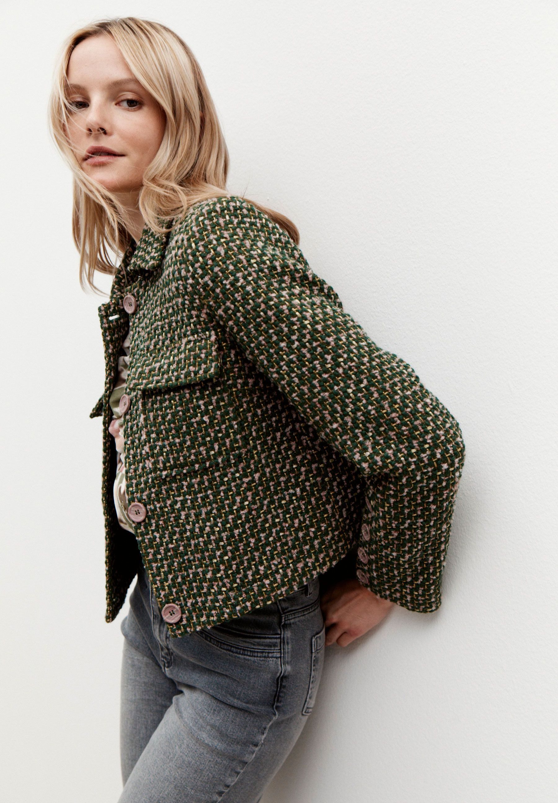 MORE&MORE Bouclèjacke günstig online kaufen