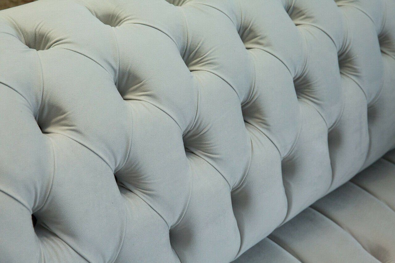Sitz couchen Sofa Chesterfield-Sofa, Chesterfield Textil Couch big sofas Stoff JVmoebel xxl
