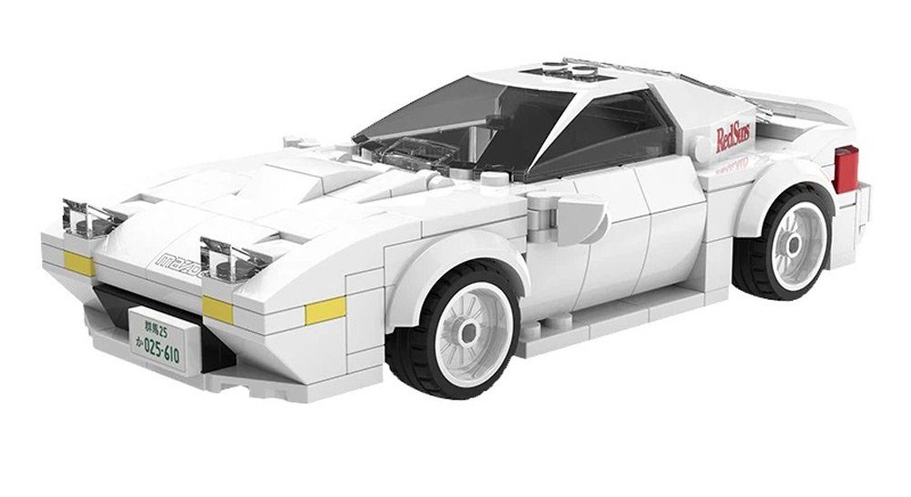 CaDA Initial-D Mazda FC35 RX-7 (282 Teile) Konstruktionsspielsteine