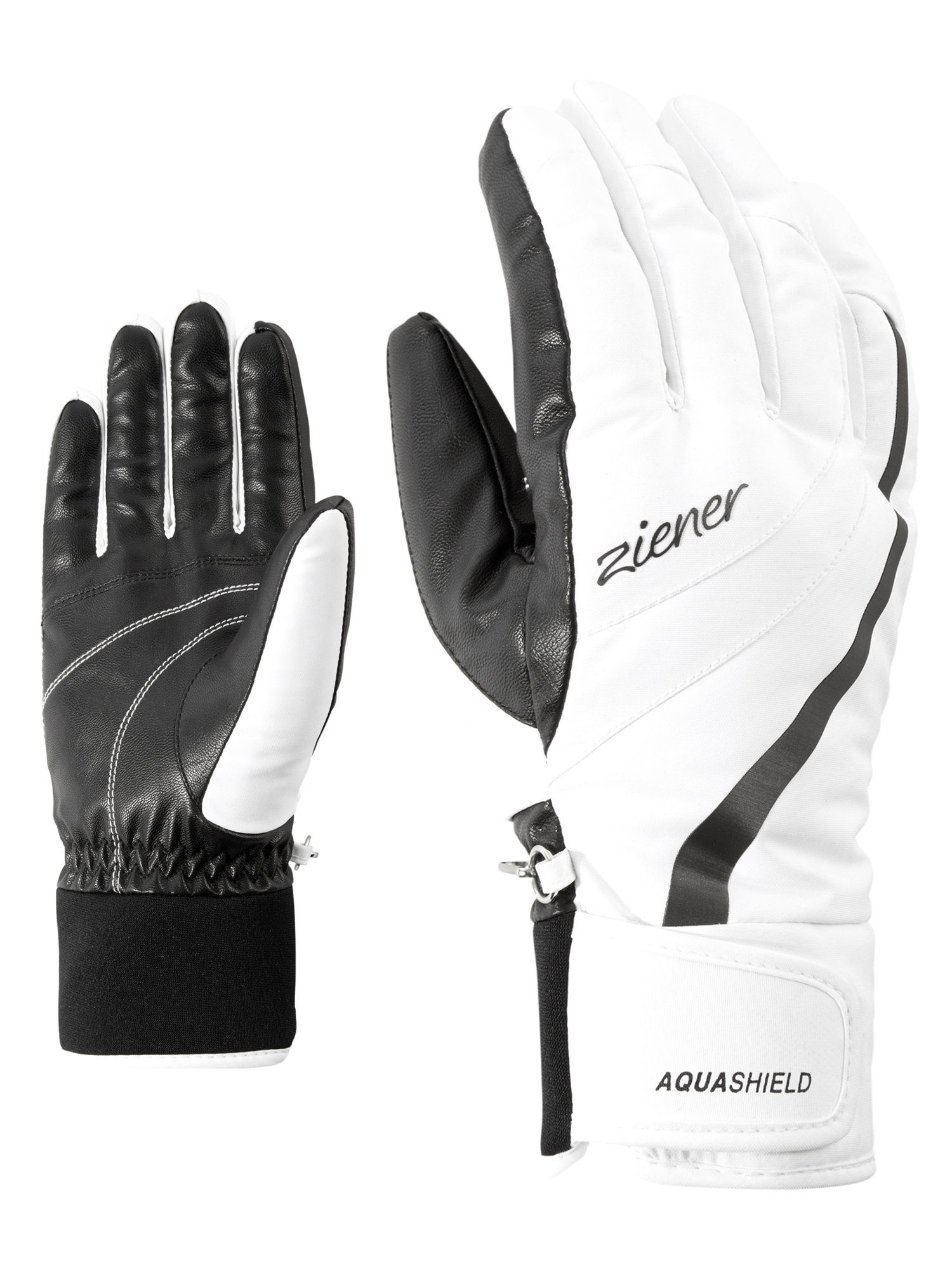 Ziener Skihandschuhe KITTY AS(R), wasser-& winddicht dank ZIENER  AQUASHIELD® Membran | Handschuhe