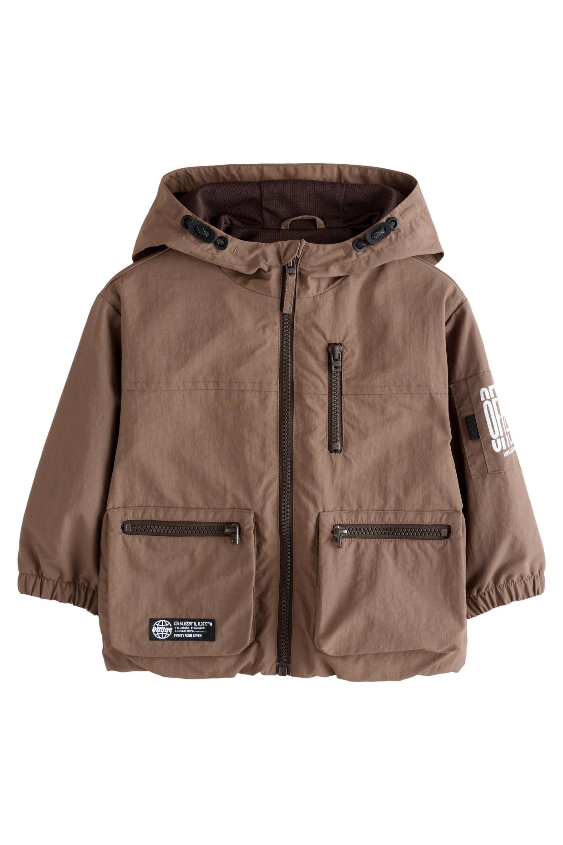 Softshelljacke Wasserabweisende Jacke im Utility-Look