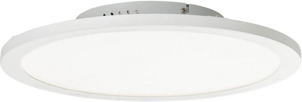 Brilliant Aufbauleuchte Abie, 2700-6200K, Lampe Abie LED  Deckenaufbau-Paneel 40cm weiß 1x 24W LED integriert