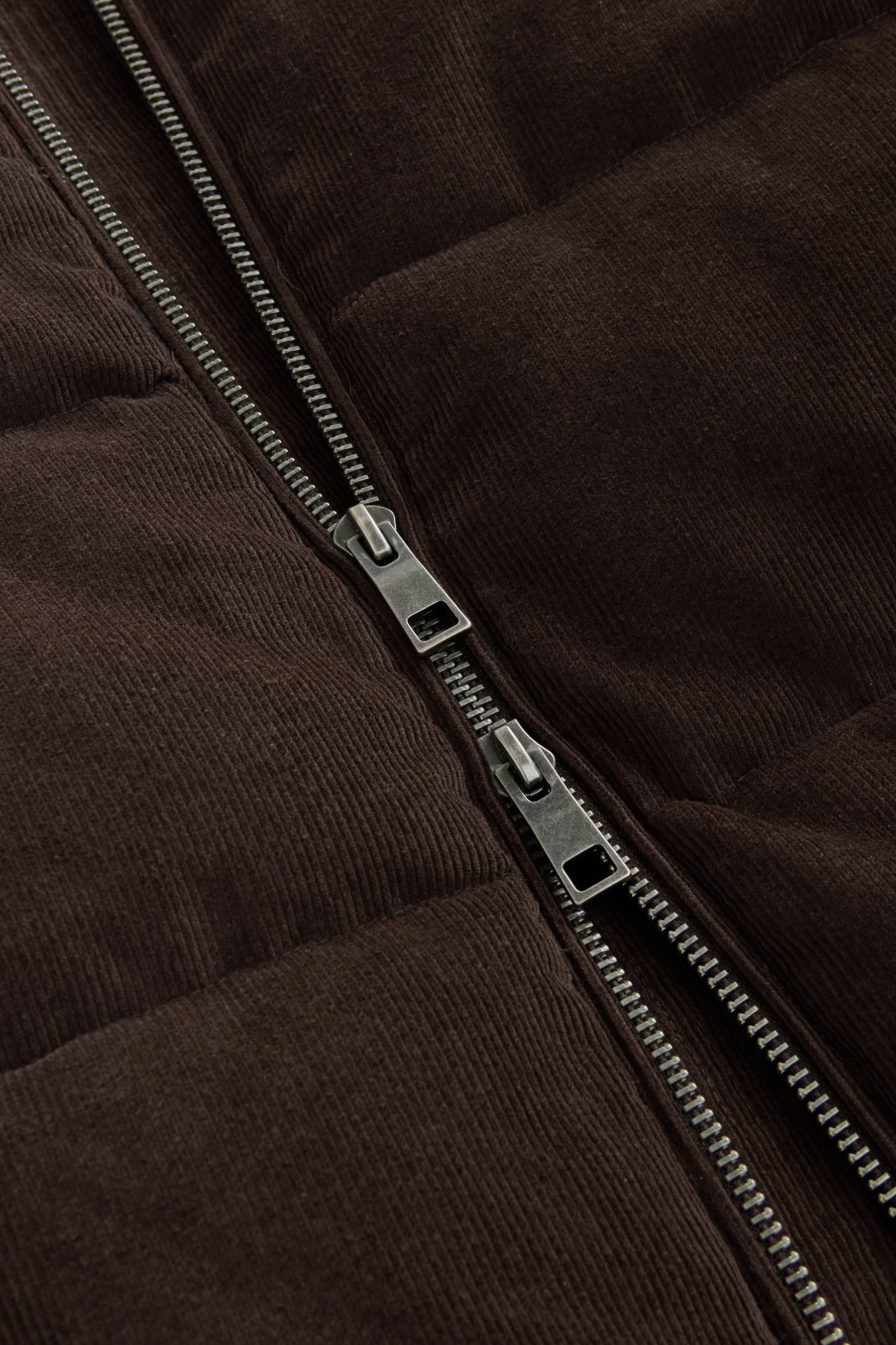 Next Winterjacke Pufferjacke aus Cord (1-St)