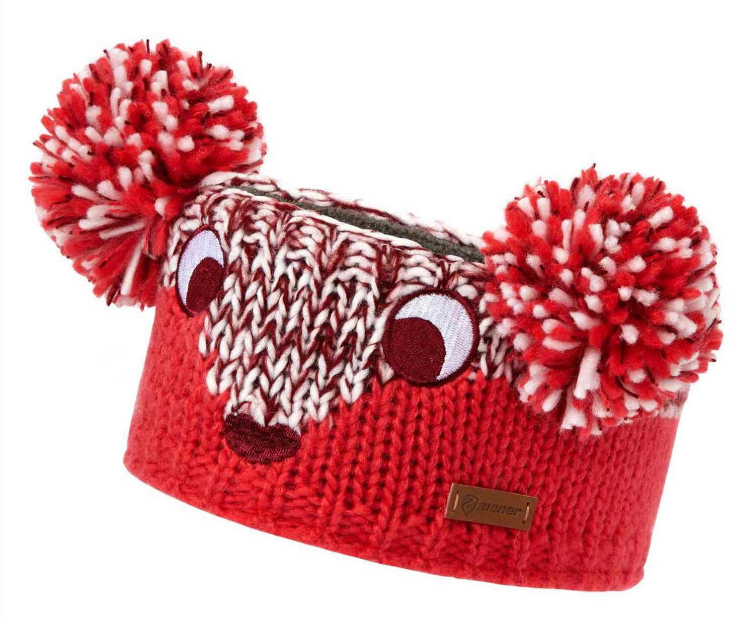 Ziener Stirnband Strickstirnband Inaga neon pink Kinder