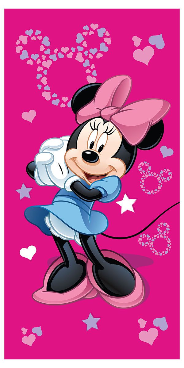 Disney Strandtücher Minnie Mouse, Frottee