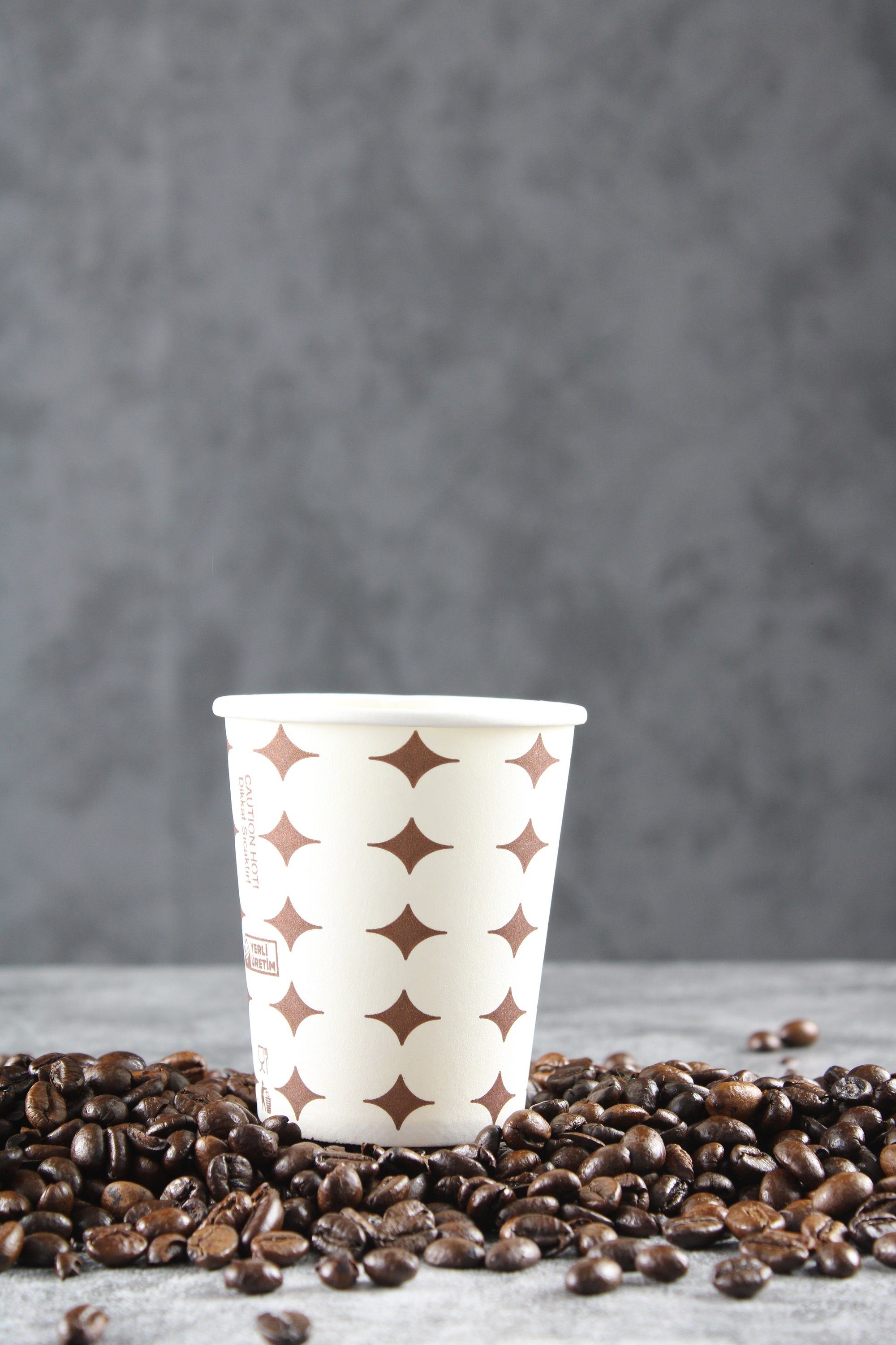 PE 6oz 180ml Papierbecher beschichtet Coffee-to-go-Becher Stern Kaffeebecher cofi1453