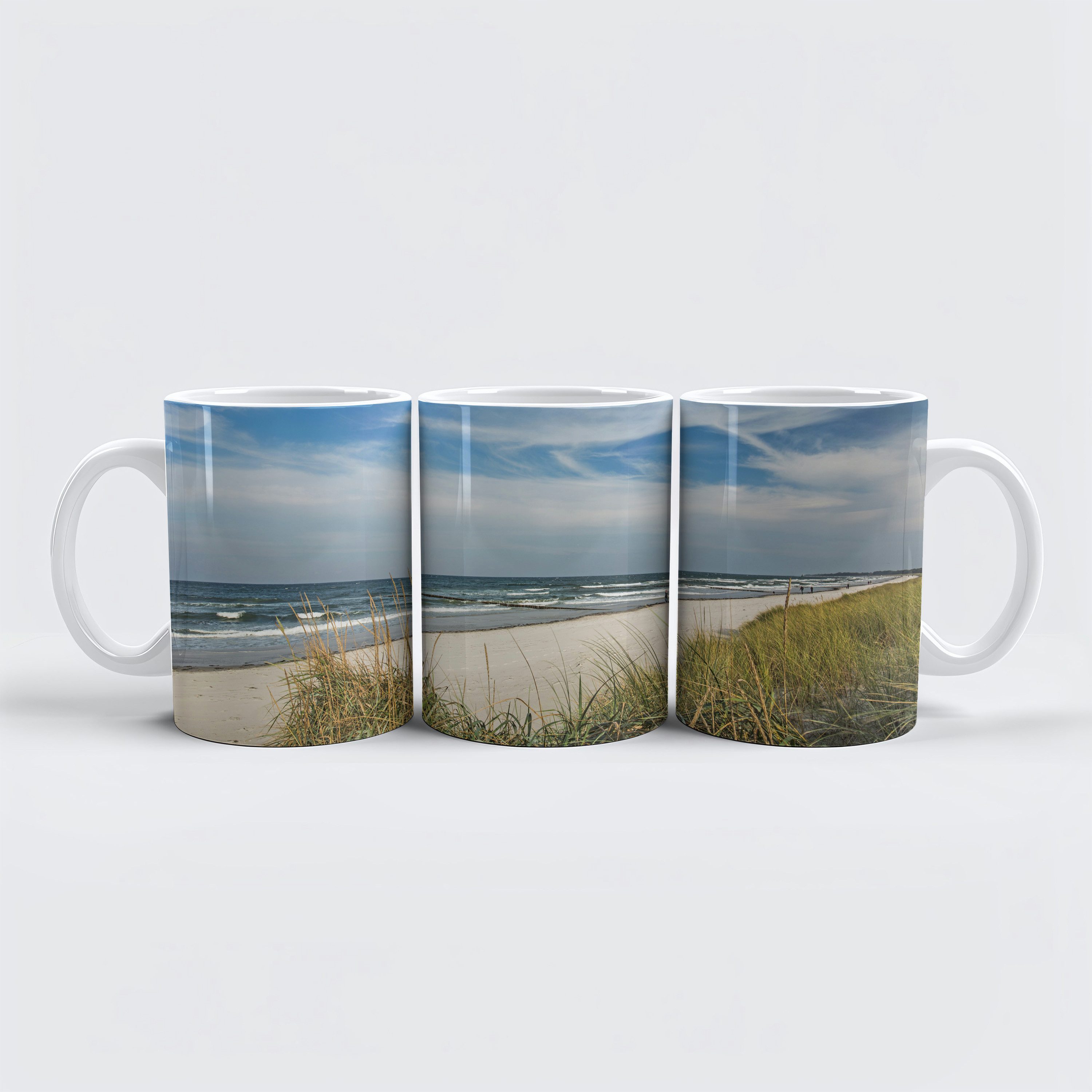 raxxa Tasse "Urlaubsfeeling an der Ostsee", 1-tlg., Keramik