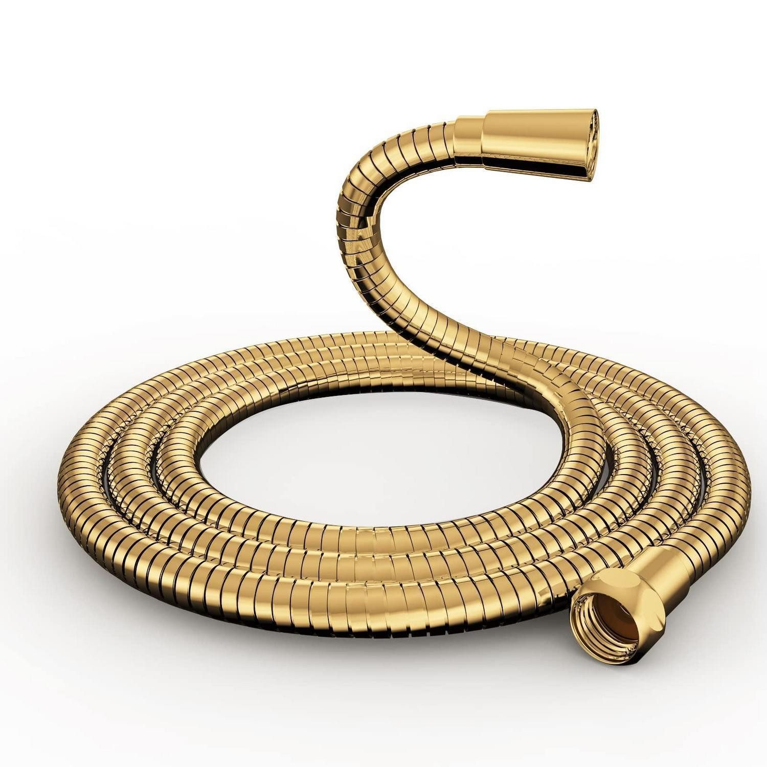 LuxusKollektion Brauseschlauch Goldener Duschschlauch 1,5m