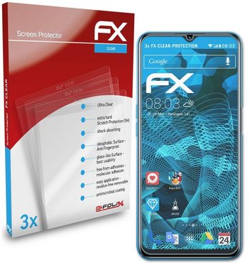 atFoliX Schutzfolie Displayschutz für Realme V11 5G, (3 Folien), Ultraklar und hartbeschichtet