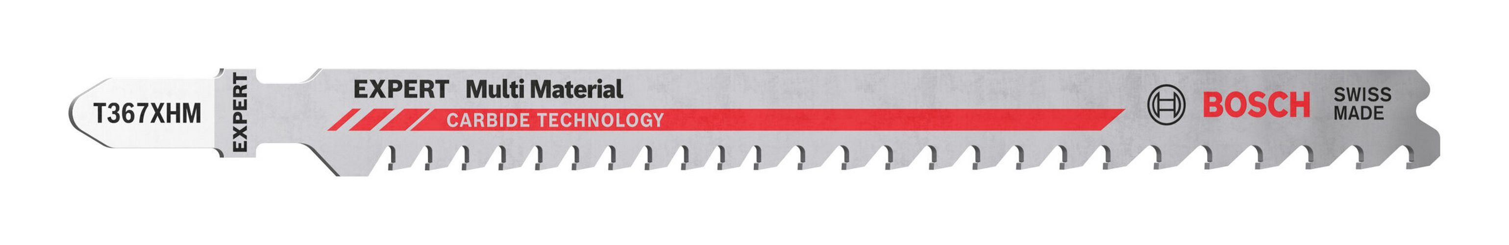 BOSCH Stichsägeblatt Expert MultiMaterial T367XHM (10 Stück), 10er-Pack