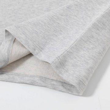 suebidou Sweatshirt Pullover Mädchensweatshirt mit Rüschen grau