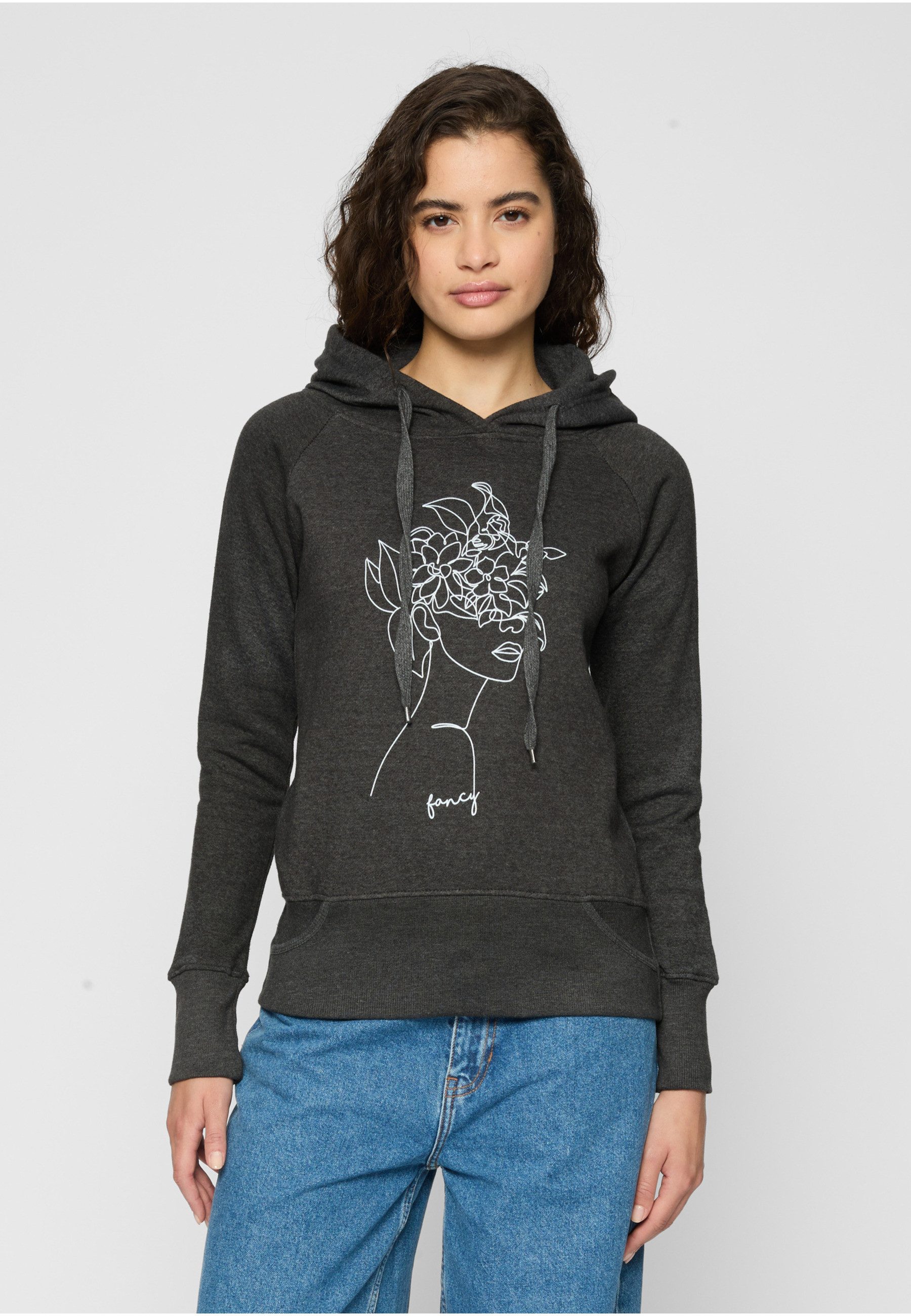 MisterTee Kapuzenpullover MisterTee Herren Ladies One Line Fruit Hoody (1-tlg)