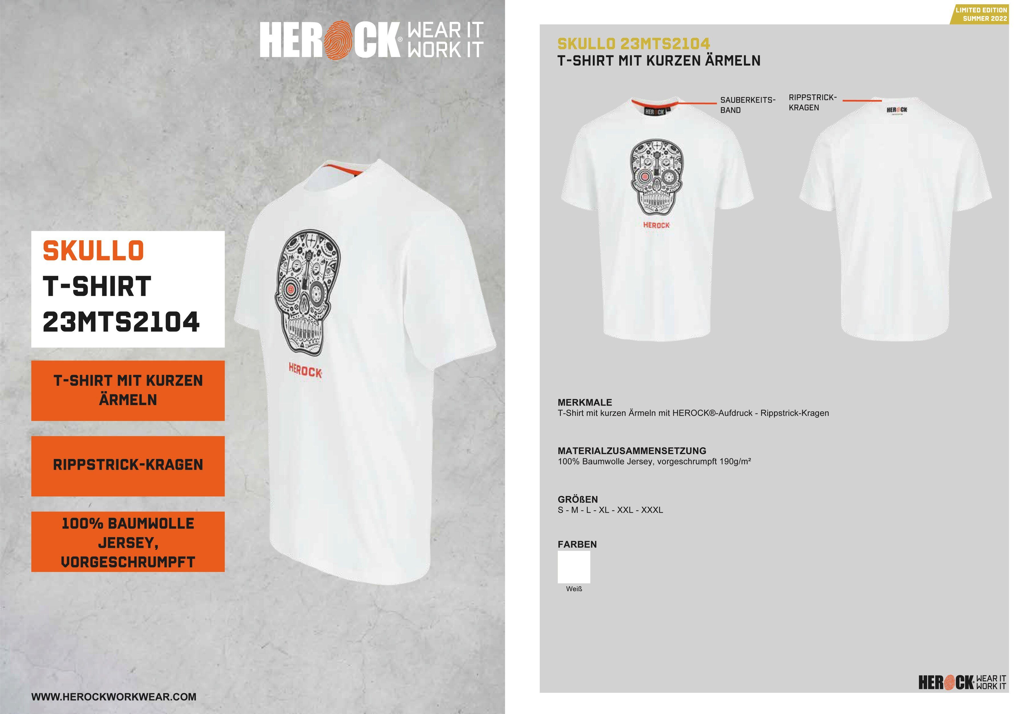 Herock T-Shirt Skullo Edition Limited