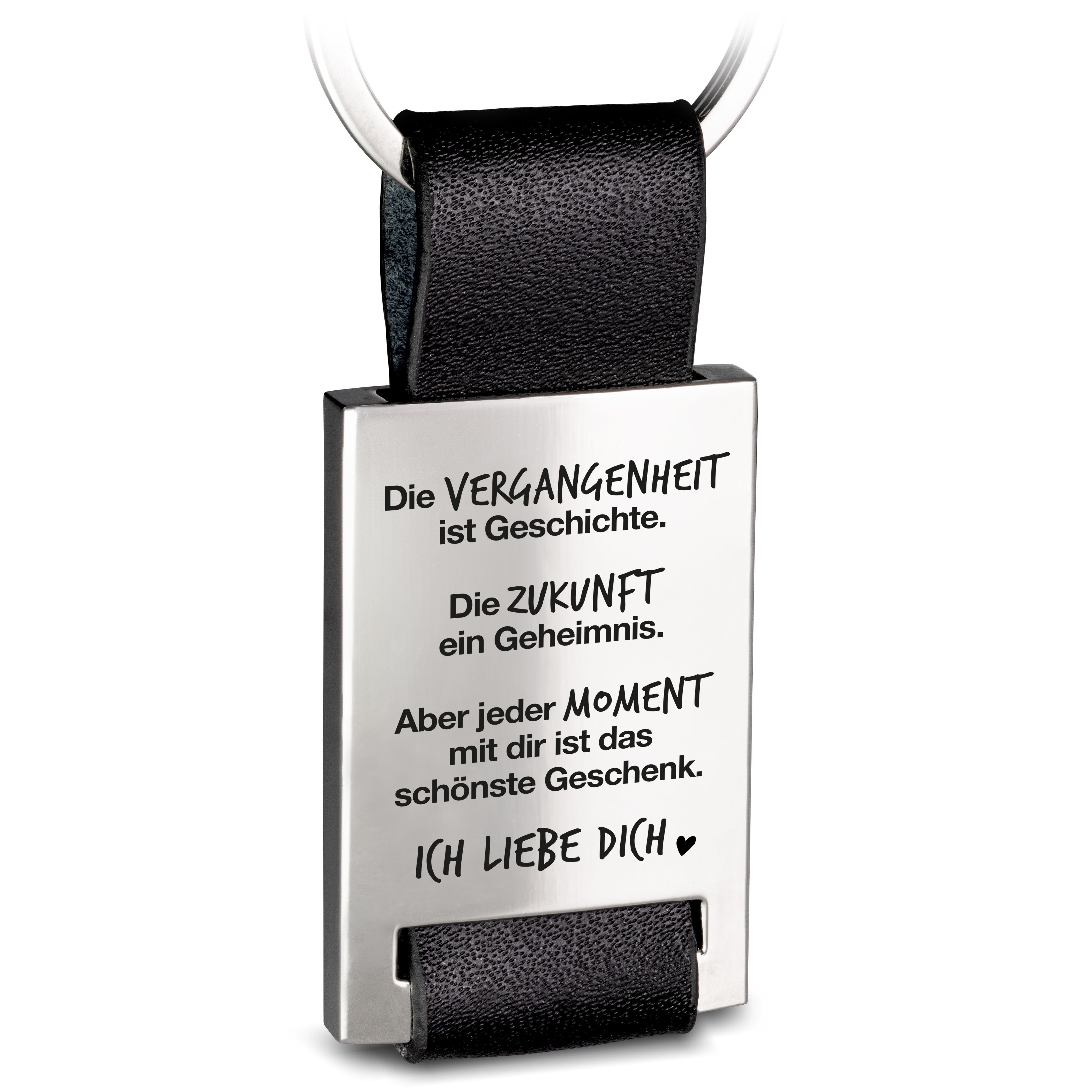 FABACH Schlüsselanhänger Leder mit Gravur "Jeder günstig online kaufen