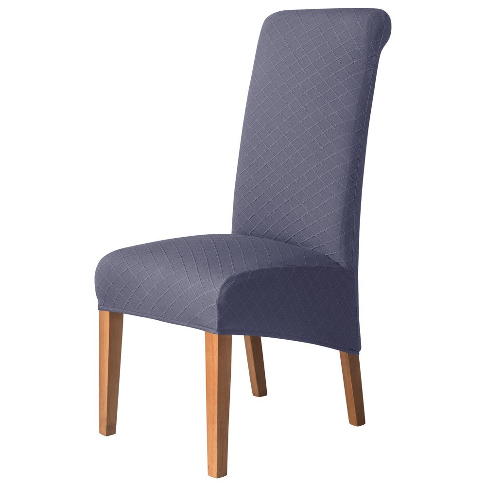 Minicloss Stuhlhusse Universal Stretch Stuhlhussen Moderne Jacquard Husse, Abnehmbare, Stuhlbezug Abdeckung Esszimmer überzug Bi-Elastic Spannbezug