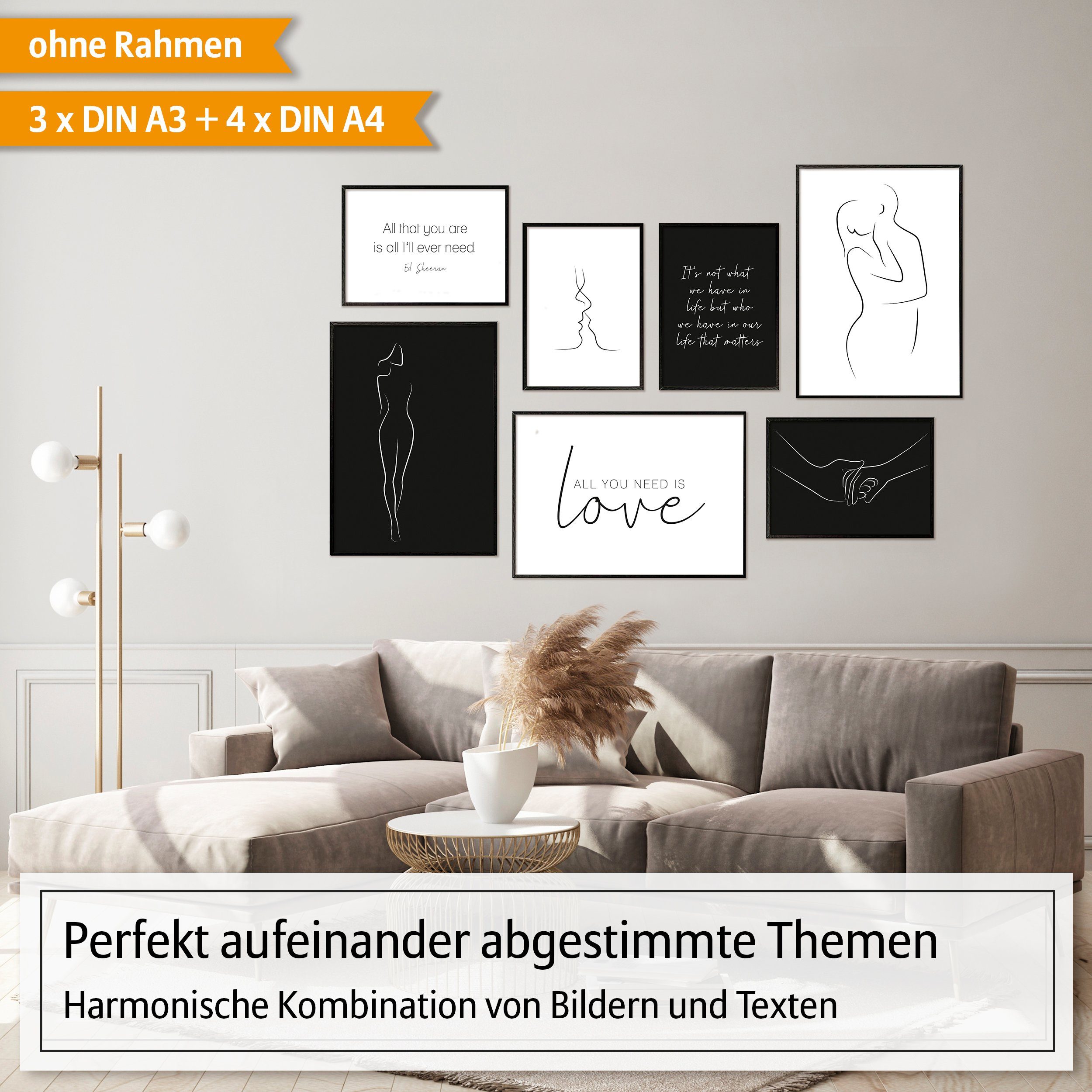 Hyggelig Home Poster Liebe - Premium günstig online kaufen