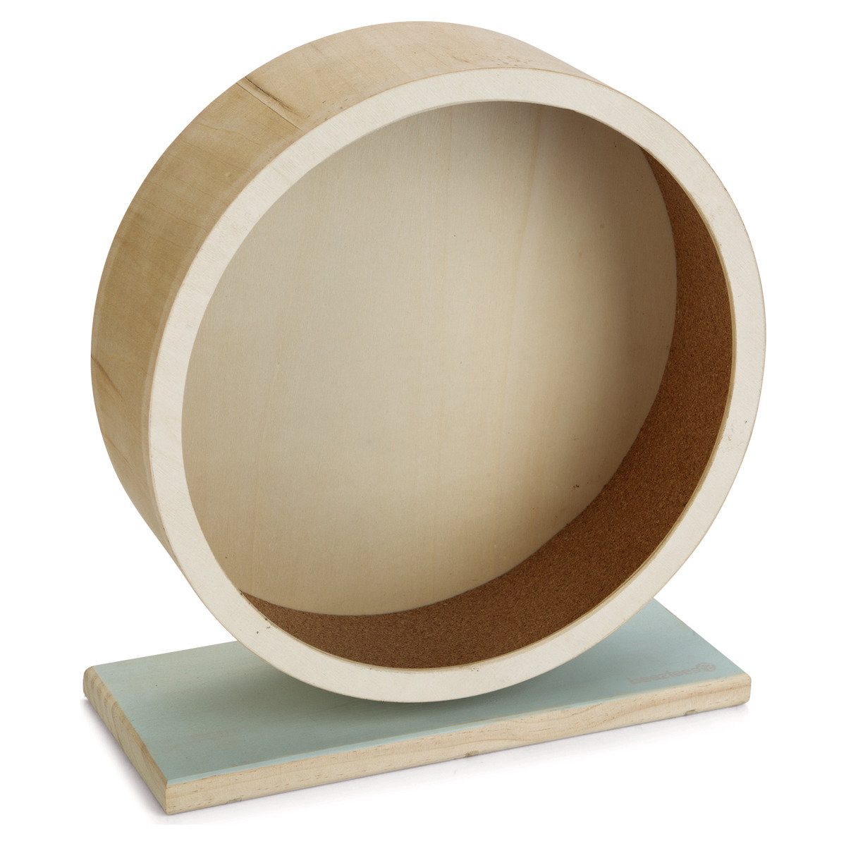 Beeztees Tierlaufrad Nager Laufrad Turbani Holz mint
