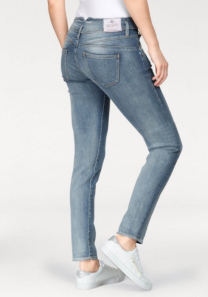 Herrlicher Slim-fit-Jeans »PEARL SLIM« High Waist Super-Stretch mit ...