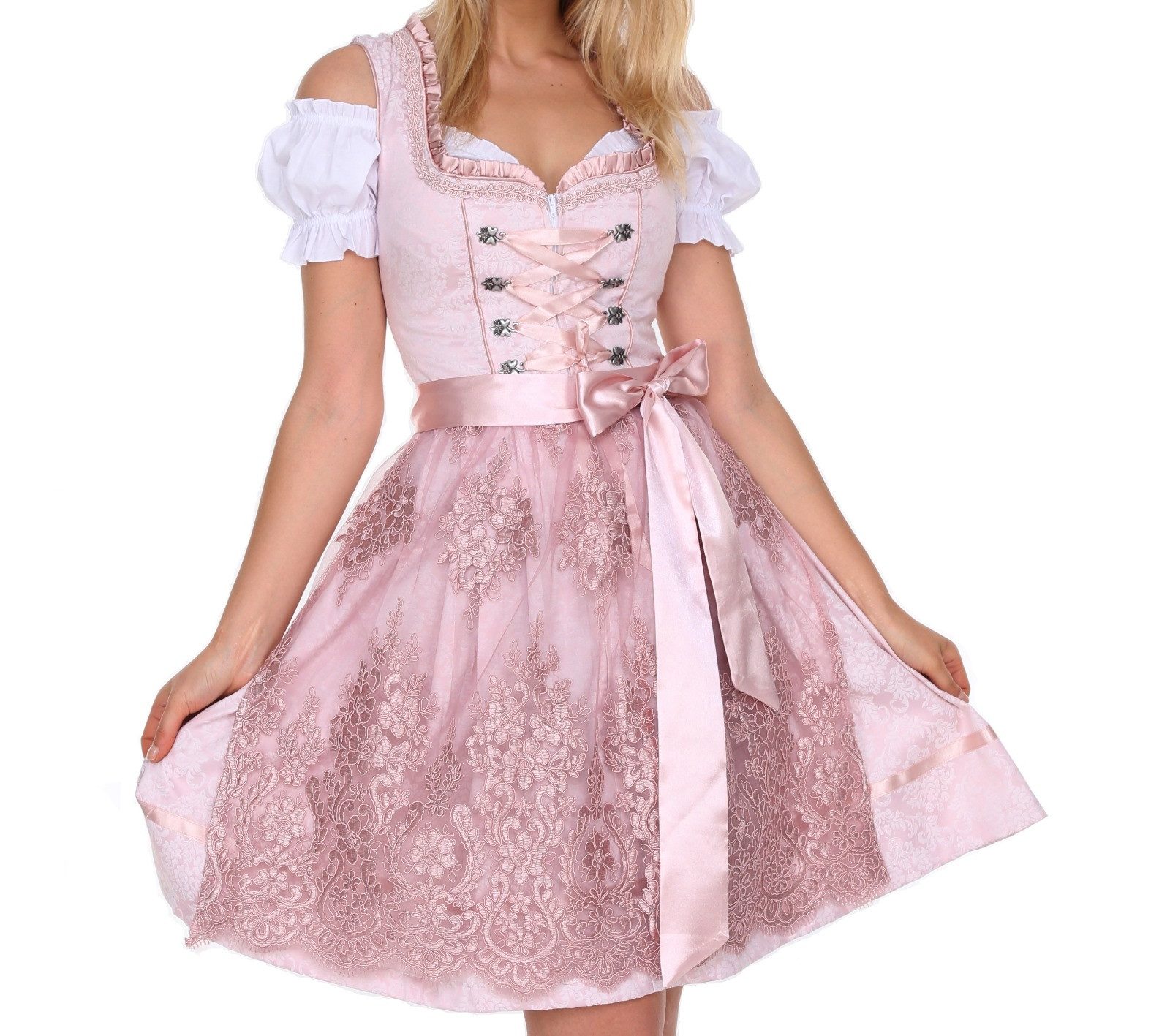 Trachtl Dirndl Trachtl-Lifos Diana Rosa 3 tlg. günstig online kaufen