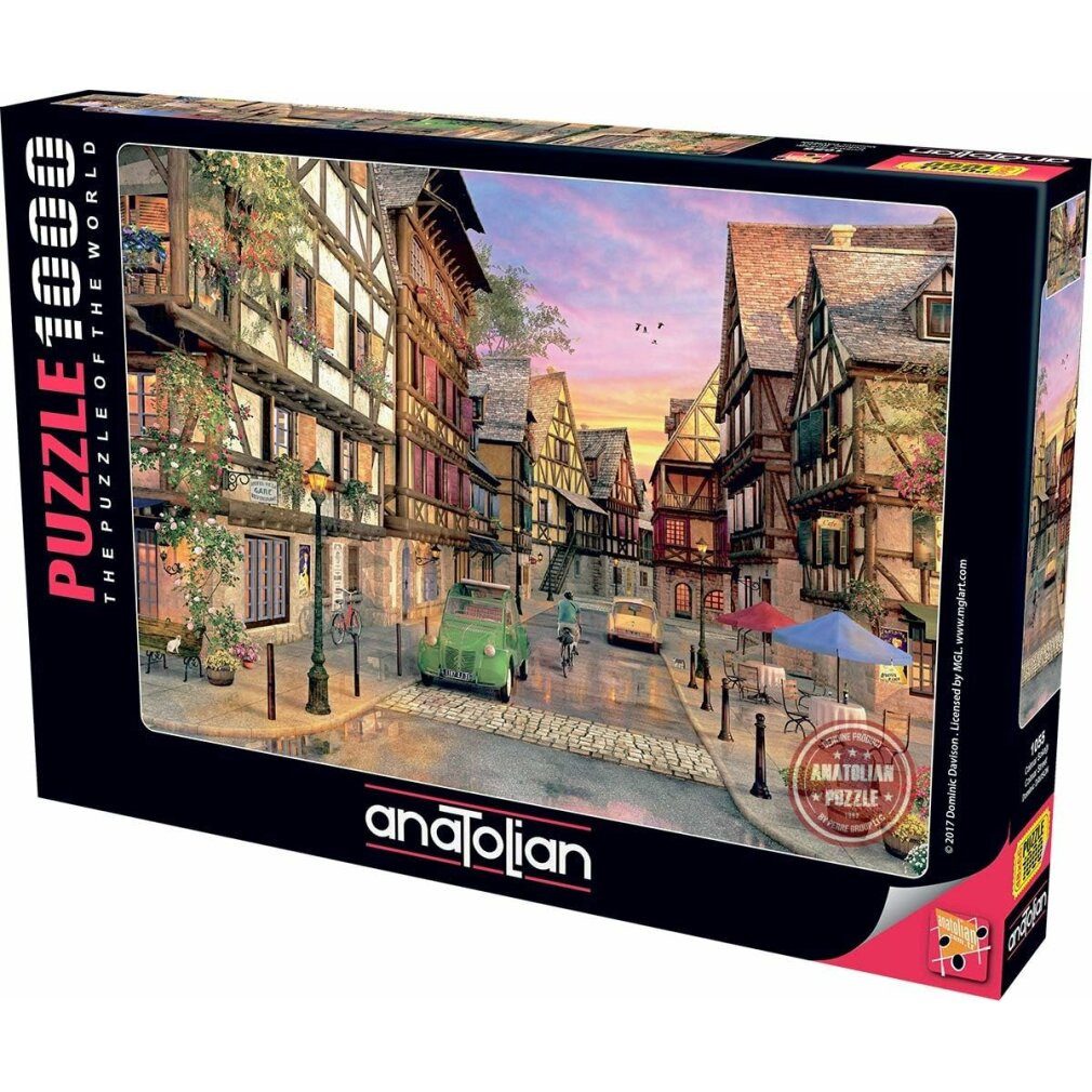 ANATOLIAN Puzzle ANATOLISCHES Puzzle Straße Colmar 1000 Teile, Puzzleteile