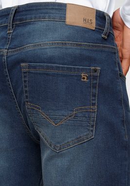 H.I.S Bootcut-Jeans BOOTH (Set, mit abnehmbarem Gürtel) Ökologische, wassersparende Produktion durch Ozon Wash