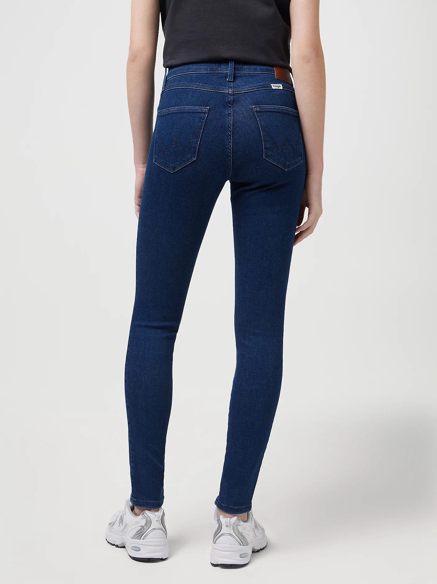 Wrangler Skinny-fit-Jeans High Waist & Superstretch - HIGH SKINNY UNBREAKABLE