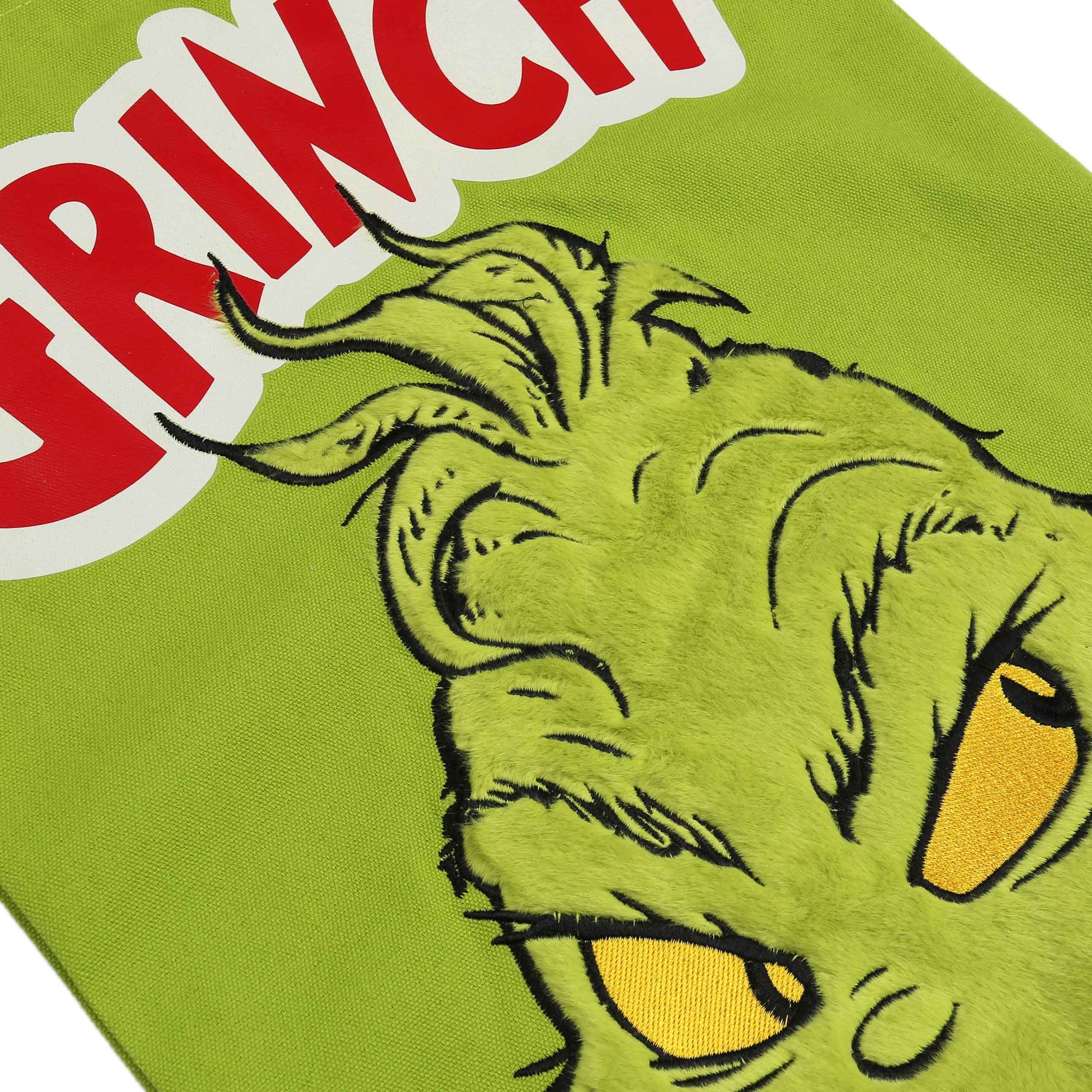 Sarcia.eu Handtasche Grinch weihnachtliche Stoff-Einkaufstasche, ROBUST, 40 x 45 cm – Bild 4 von 5