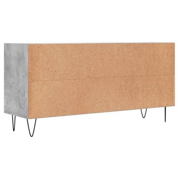 vidaXL TV-Schrank TV-Schrank Betongrau 103,5x30x50 cm Holzwerkstoff (1-St)