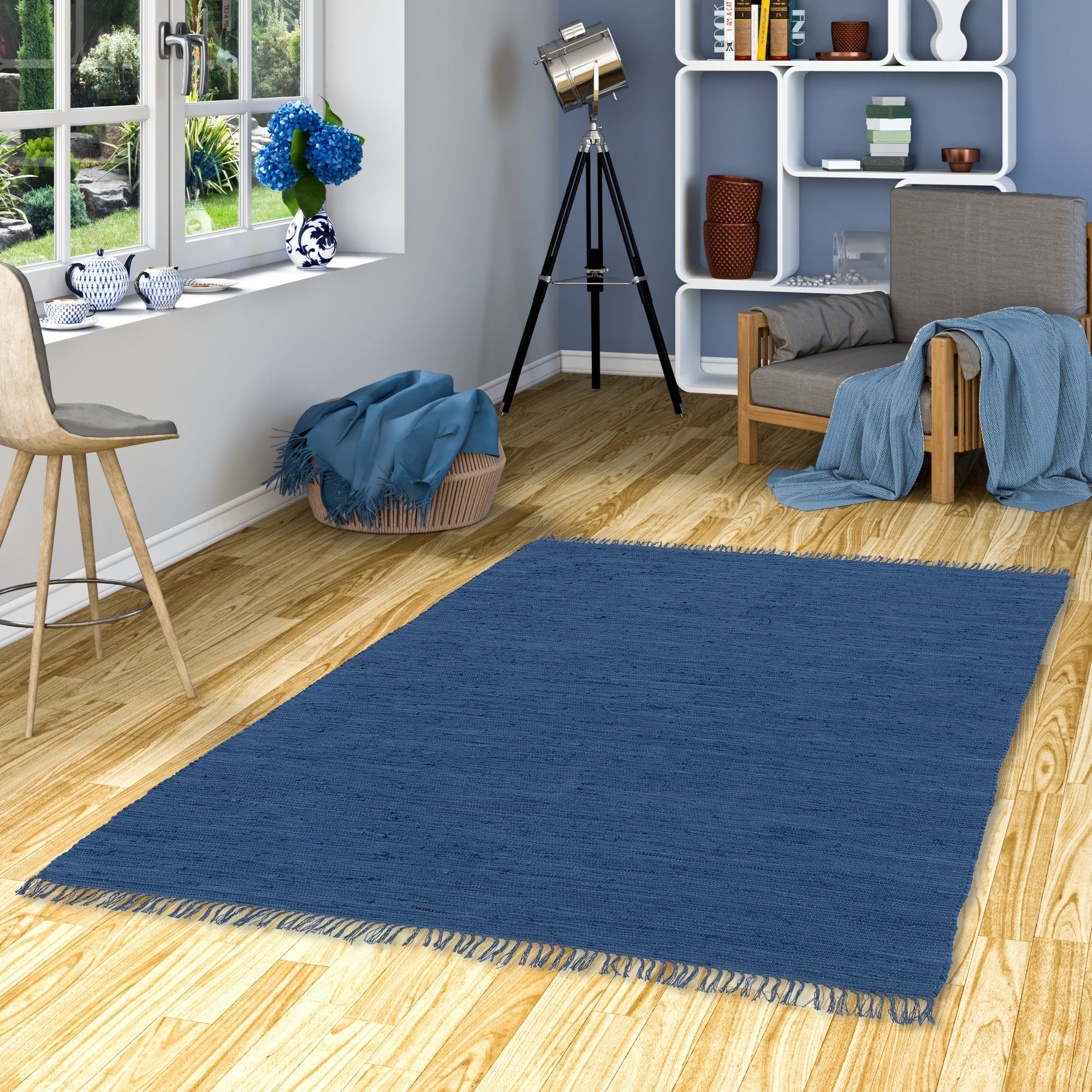 Pergamon Designteppich Baumwolle Natur Teppich Jolly günstig online kaufen