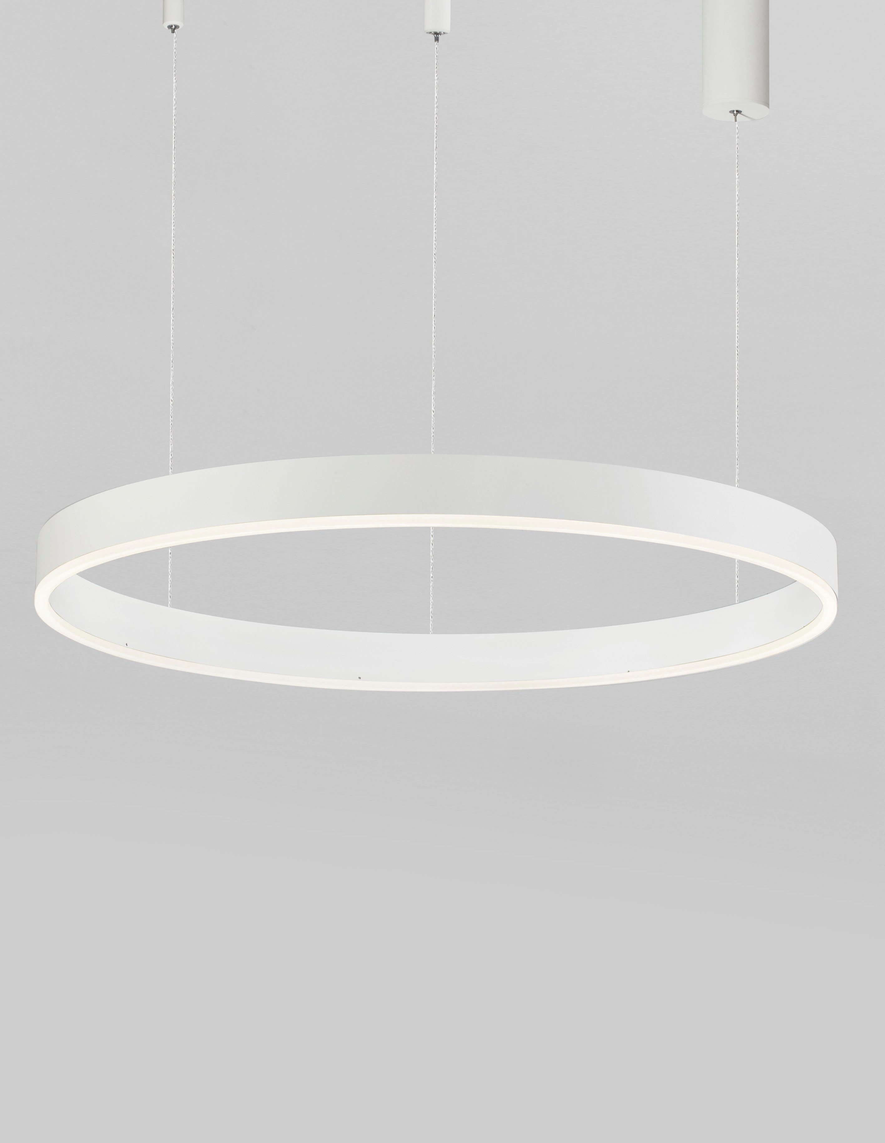 Nova Luce LED-Hängeleuchte MOTIF, Dimmfunktion, Warmweiß, Dimmbar; Höhenverstellbar; Mit Leuchtmittel