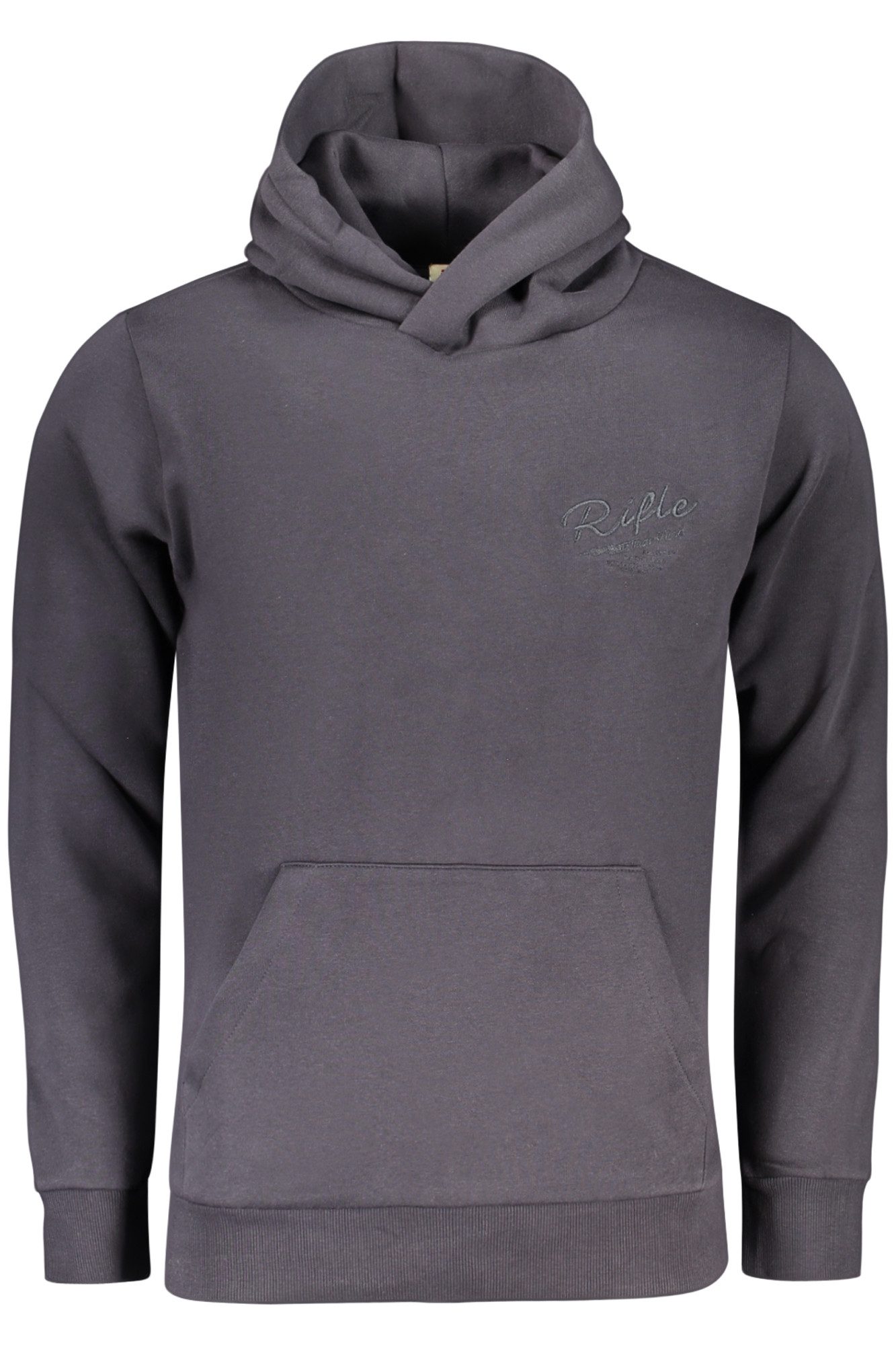 Rifle Sweatshirt Gefüttertes Herren Kapuzensweatshirt Blau –