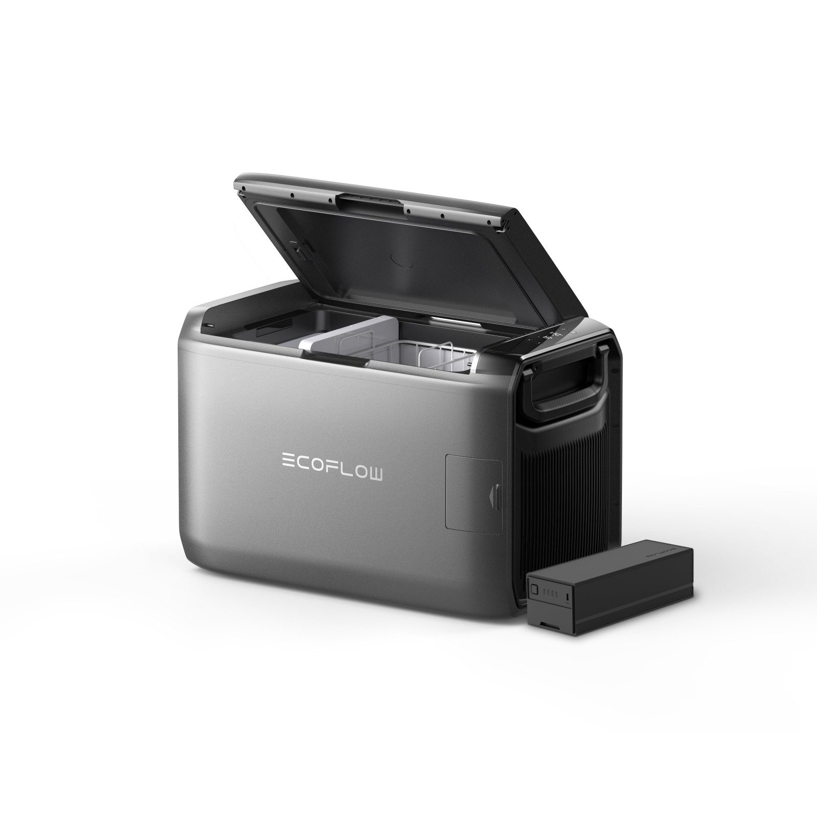 Ecoflow Kühlbox EcoFlow GLACIER Tragbare Kühl- und Gefrierbox, 35L / 45L / 55L, App-gesteuerter Kühlbox, für Camping, Roadtrips und Angeln