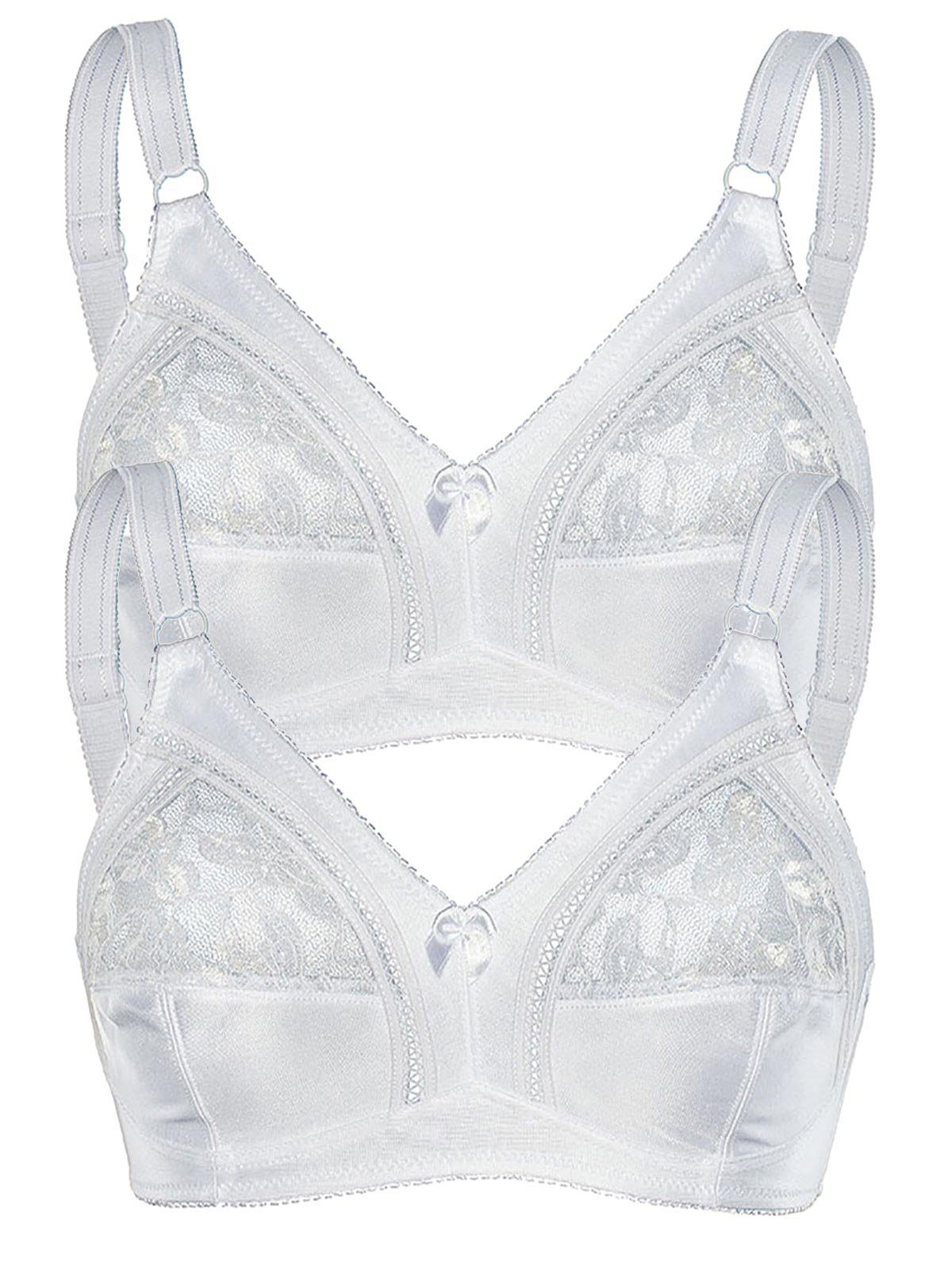 Sassa Set: Soft-BH 2er Sparpack Soft BH ohne Bügel FUNCTIONAL BRAS (Spar-Se günstig online kaufen