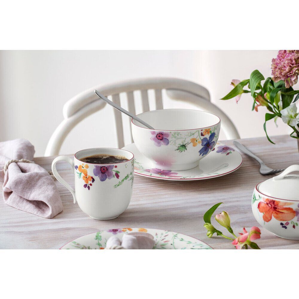 Villeroy & Boch Becher Henkelbecher 0,26 l Mariefleur Basic, 1-tlg., Premium Porcelain, Henkelbecher, 0,26 l, Premium Porcelain, bunt – Bild 3 von 3