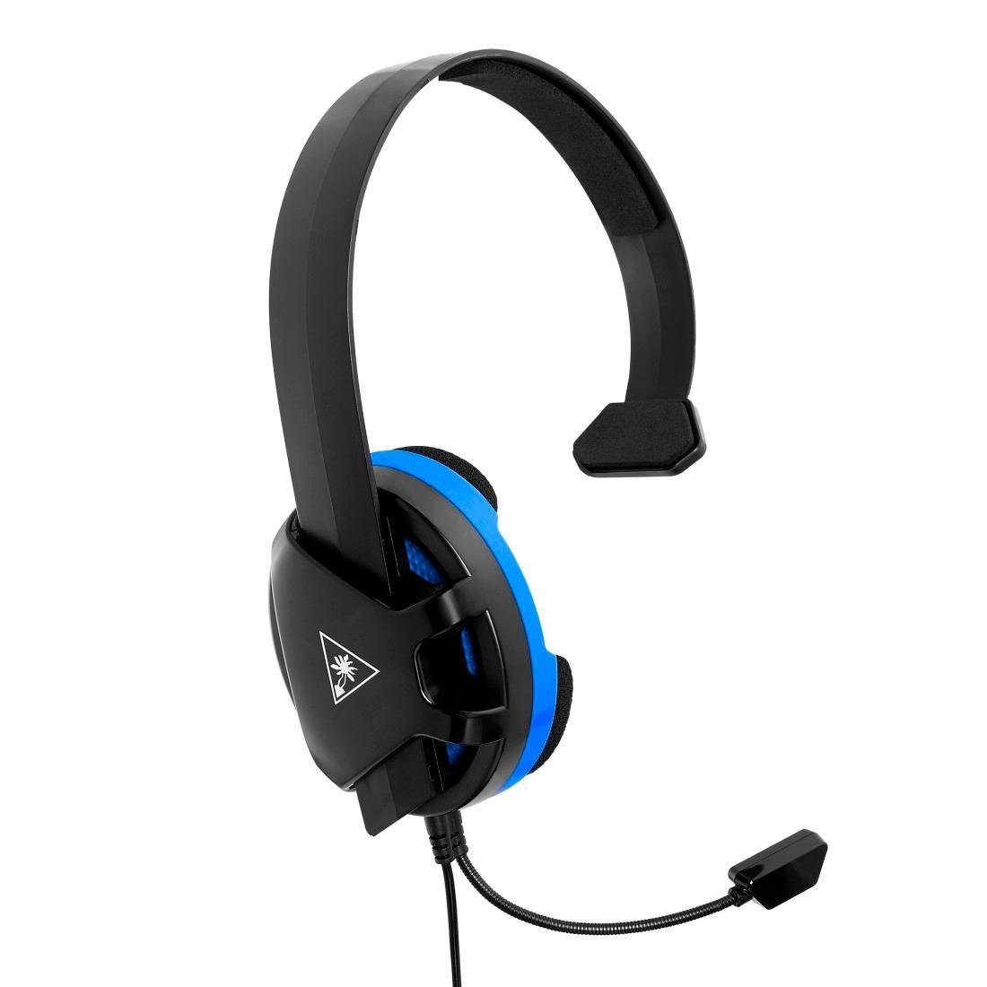 Japans größter Beach schwarz/blau Recon Turtle Gaming-Headset Chat