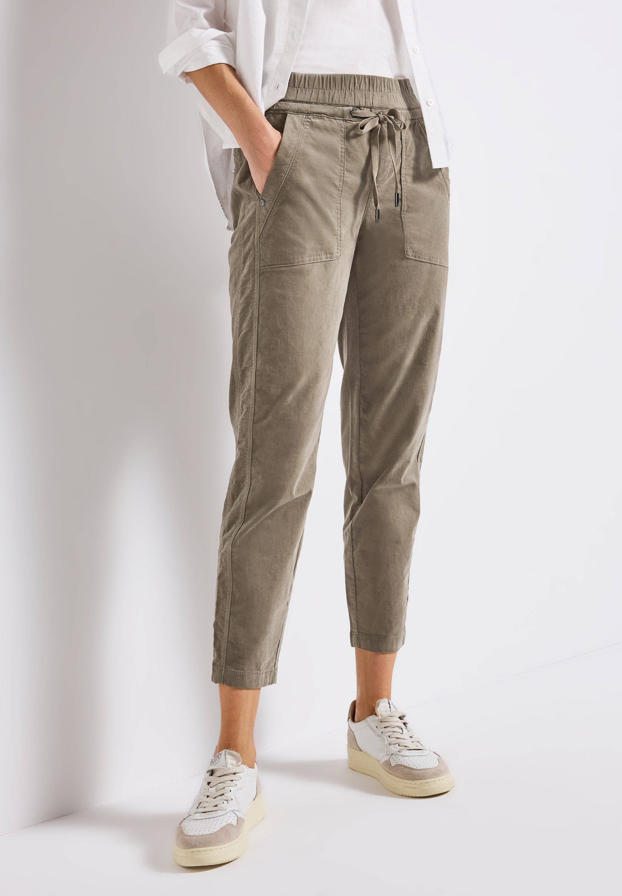 STREET ONE Cordhose Style Bonny mit Taschen günstig online kaufen