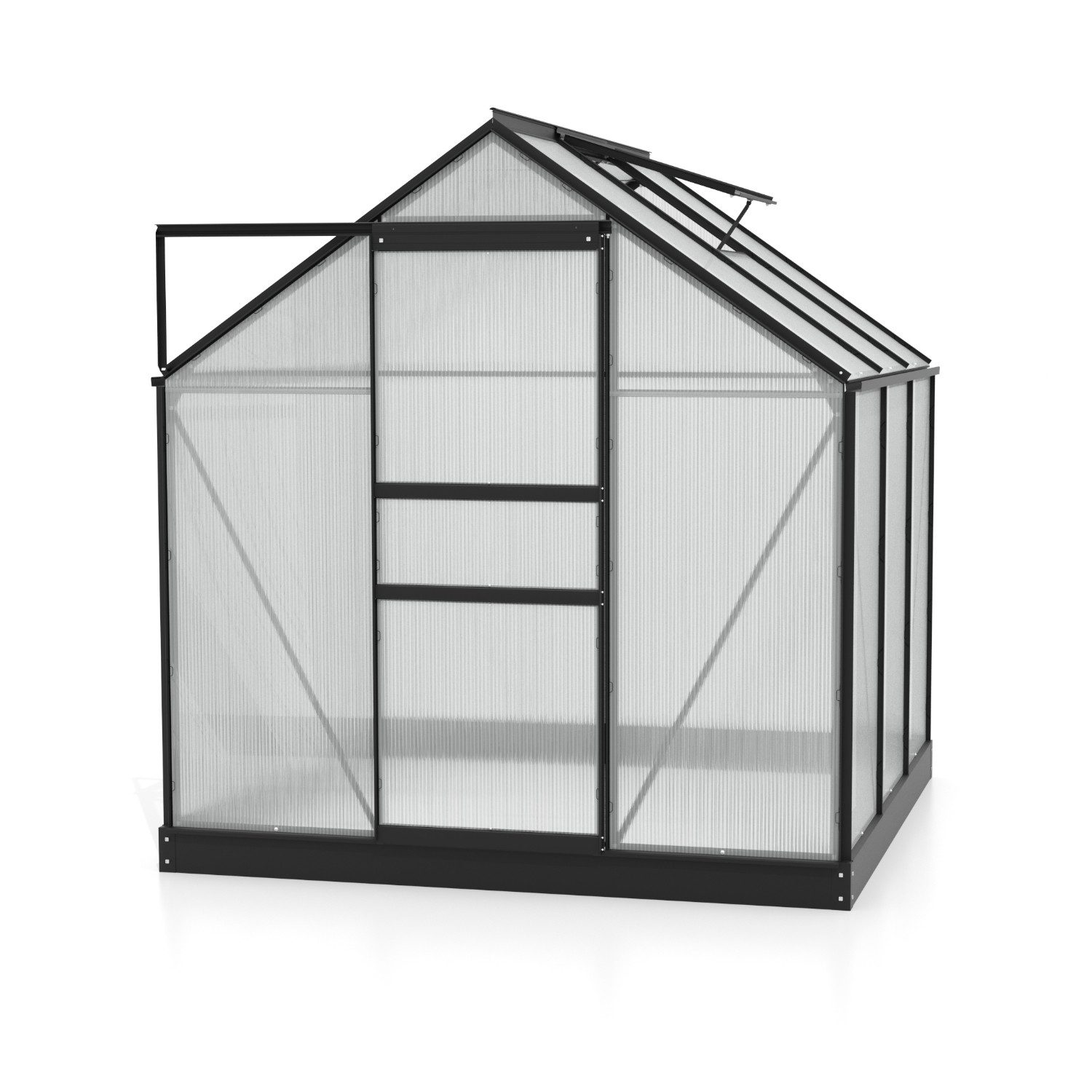 Vitavia Gewächshaus Planet 2500, 6,00 mm Wandstärke schwarz | Rabatt: 28%