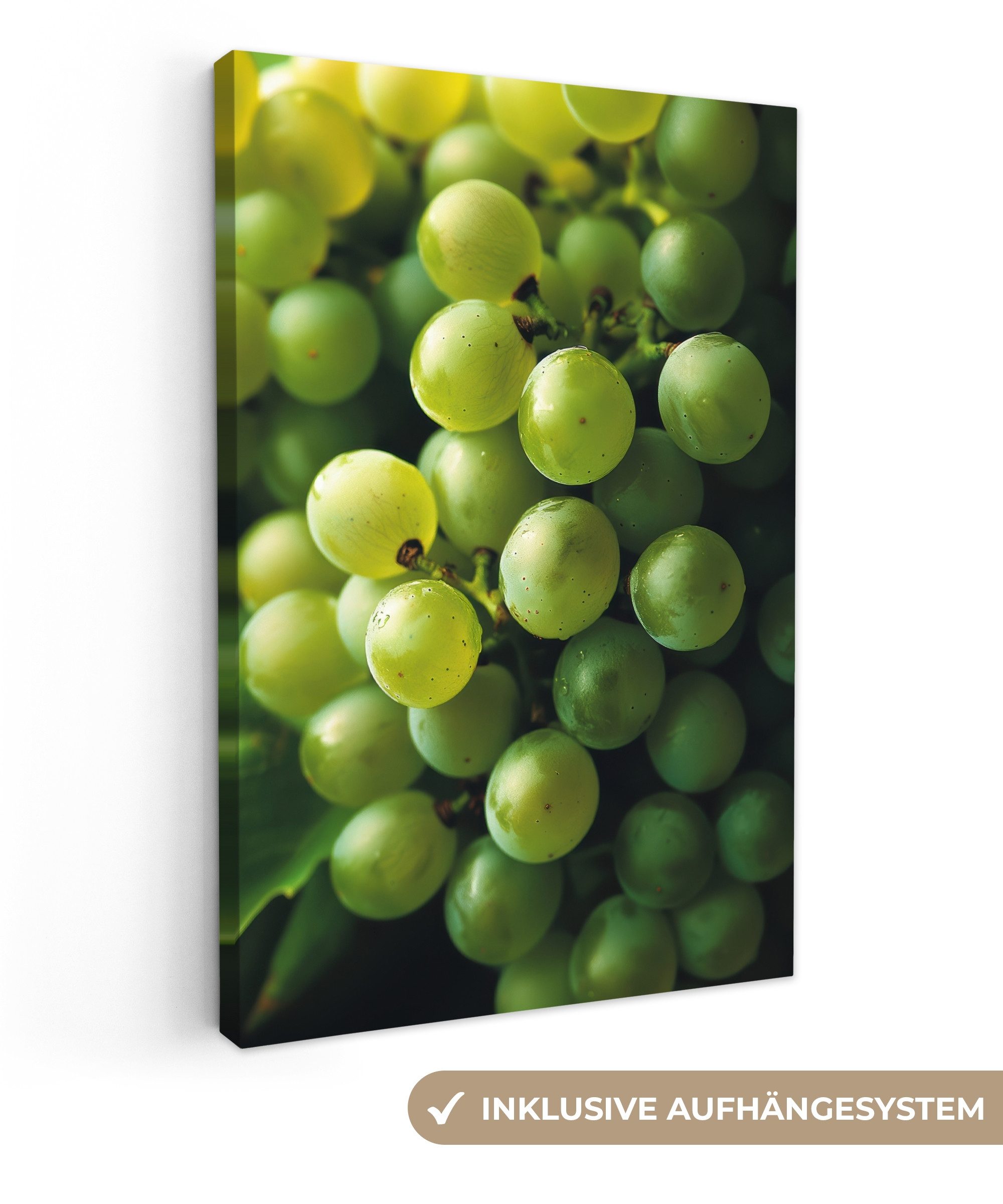 OneMillionCanvasses® Leinwandbild Weintrauben - Traube - günstig online kaufen