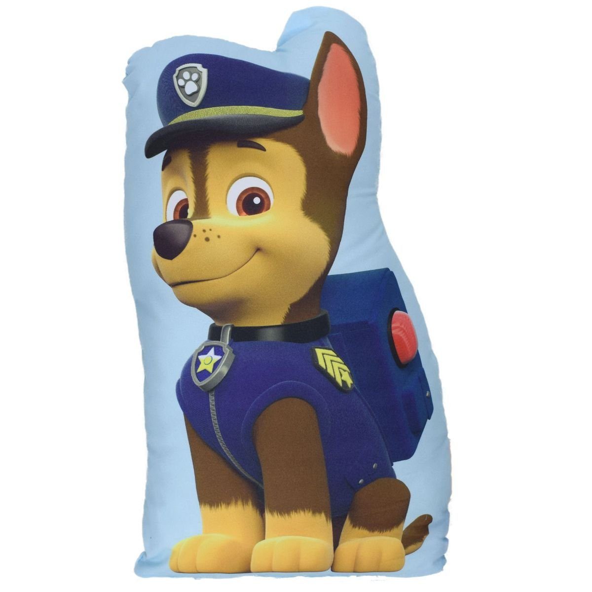 Nickelodeon Dekokissen Kuschelkissen 40cm Chase Paw Patrol Skye in blau Pfotenpatrouille