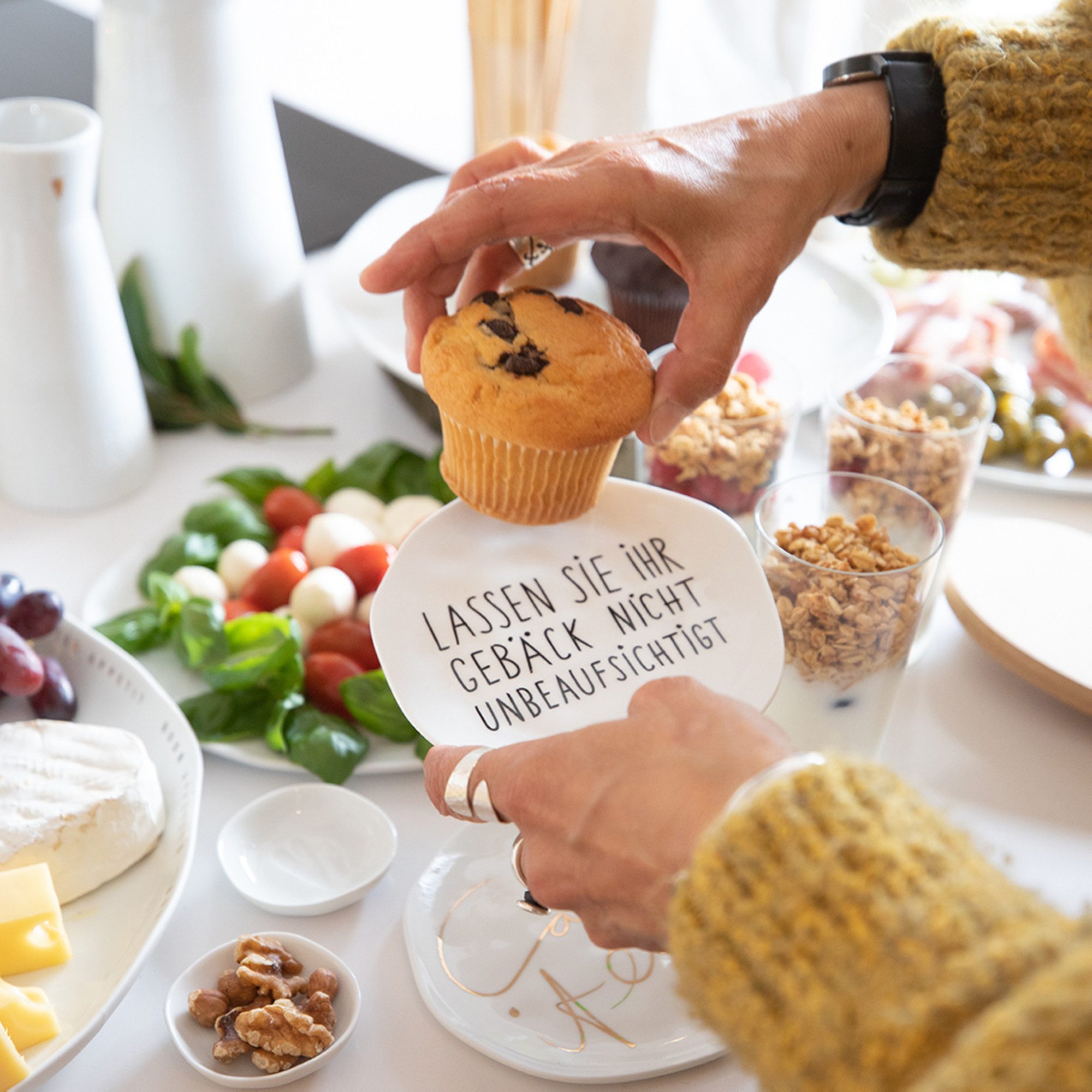 Räder Dessertteller räder Mix & Match Teller klein Ihr Gebäck Weiß