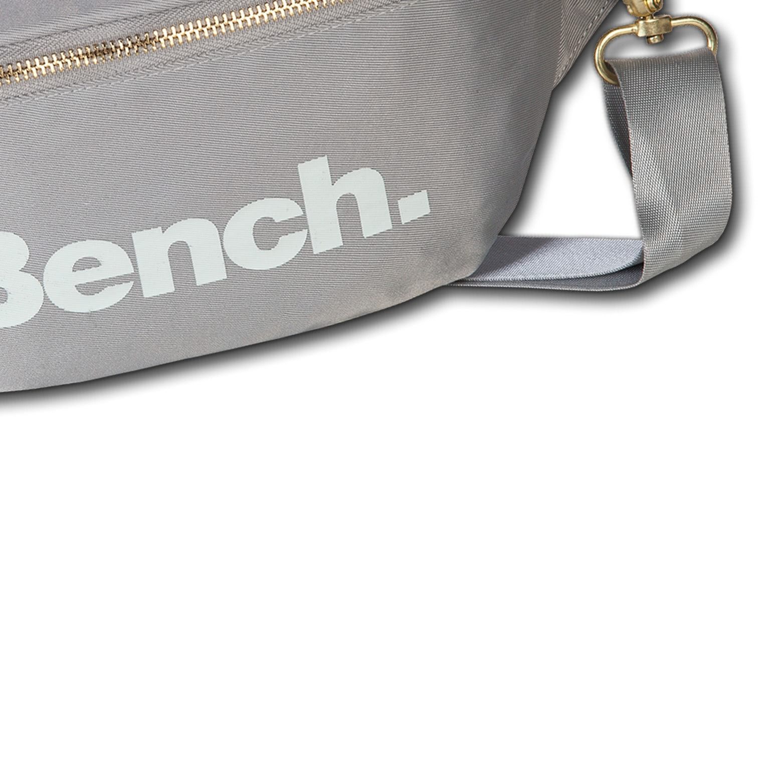 Bench. Gürteltasche Bench stylische Hip Bag Polyester (Gürteltasche), Jugend, Damen Nylon Gürteltasche, grau ca. 25cm